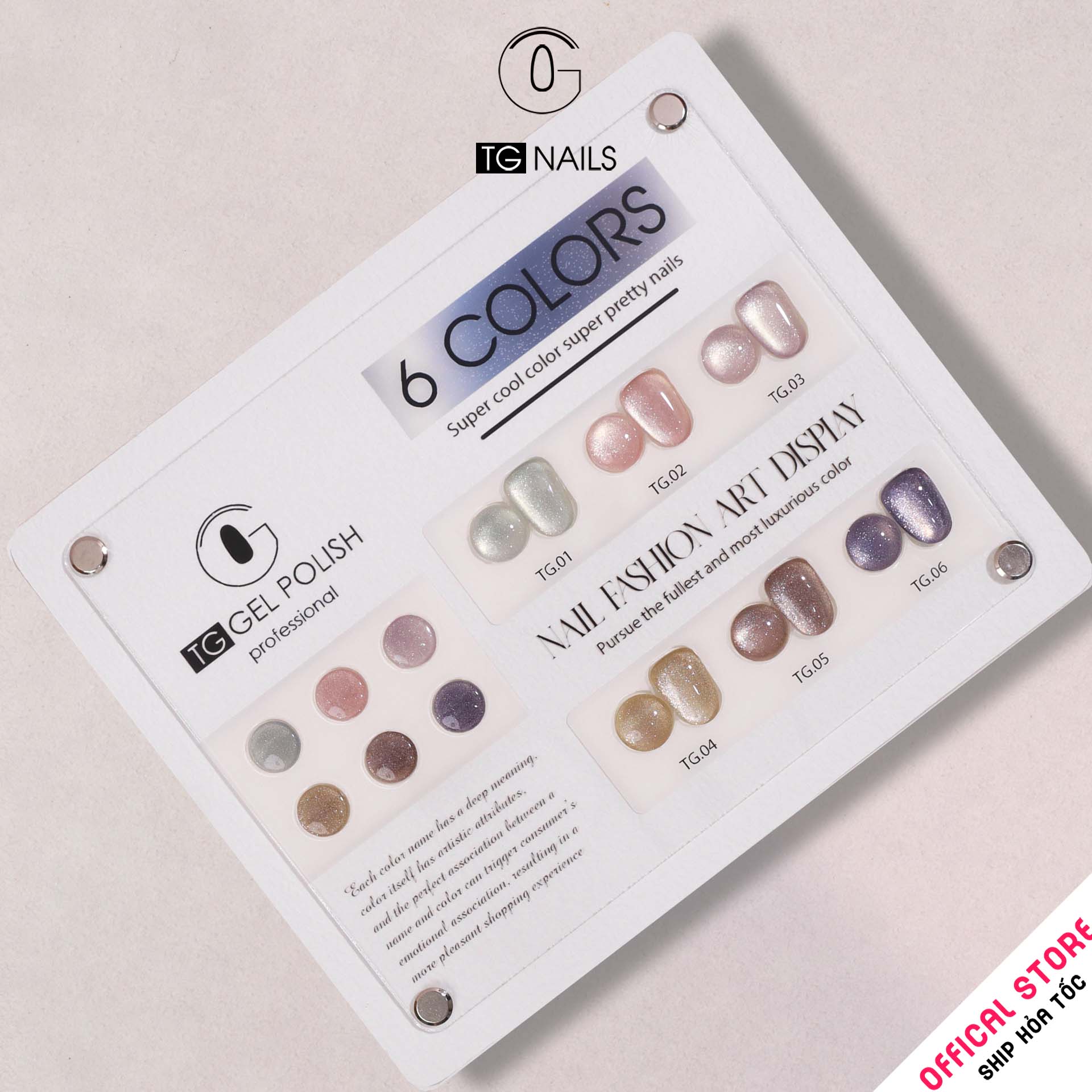 Set sơn gel 6 màu mắt mèo Ánh Sao TG_thumbnail_5