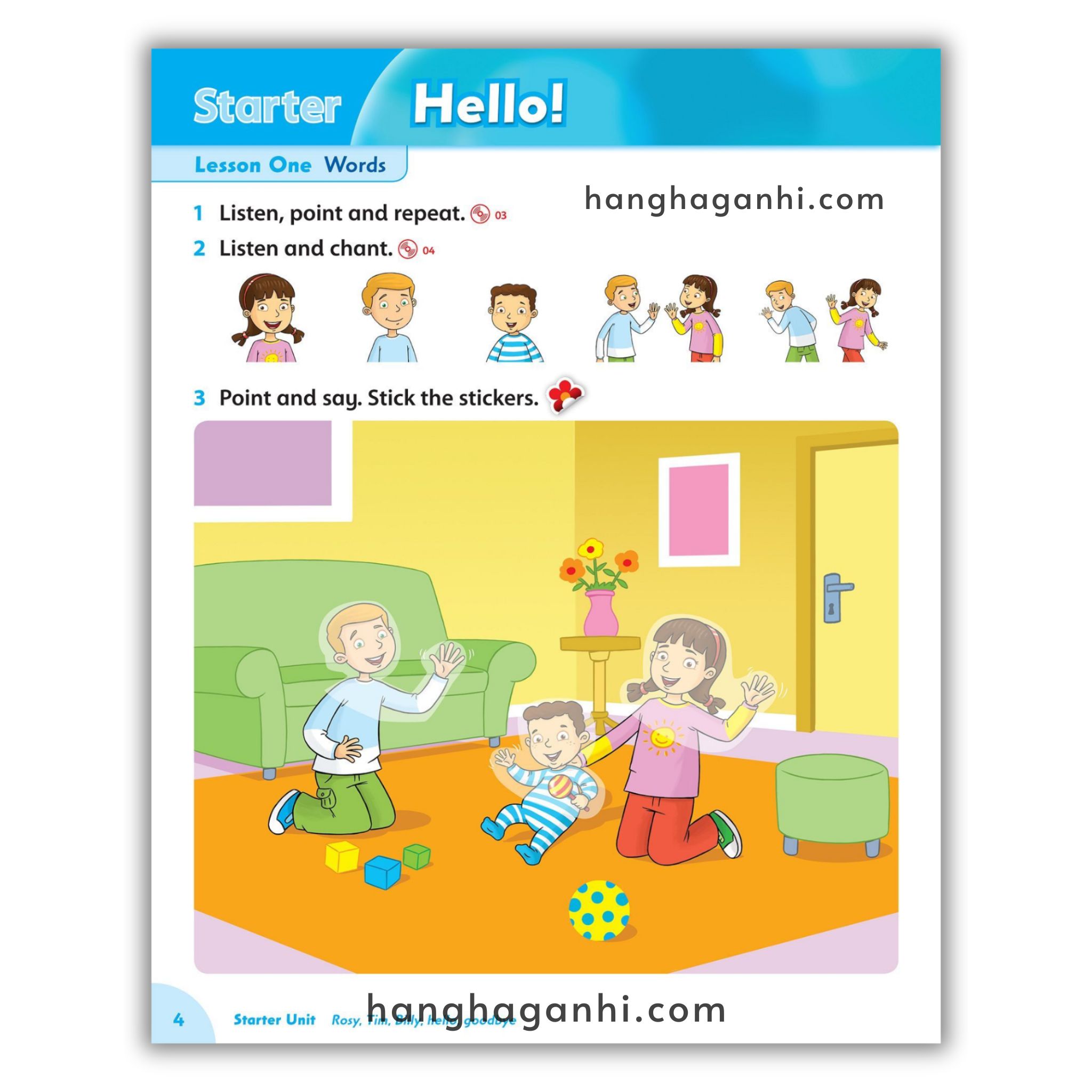 Bộ Sách Family and Friends Starter – ( Bản 2nd gồm Student Book , Workbook) – Tặng Kèm File Nghe_thumbnail_15