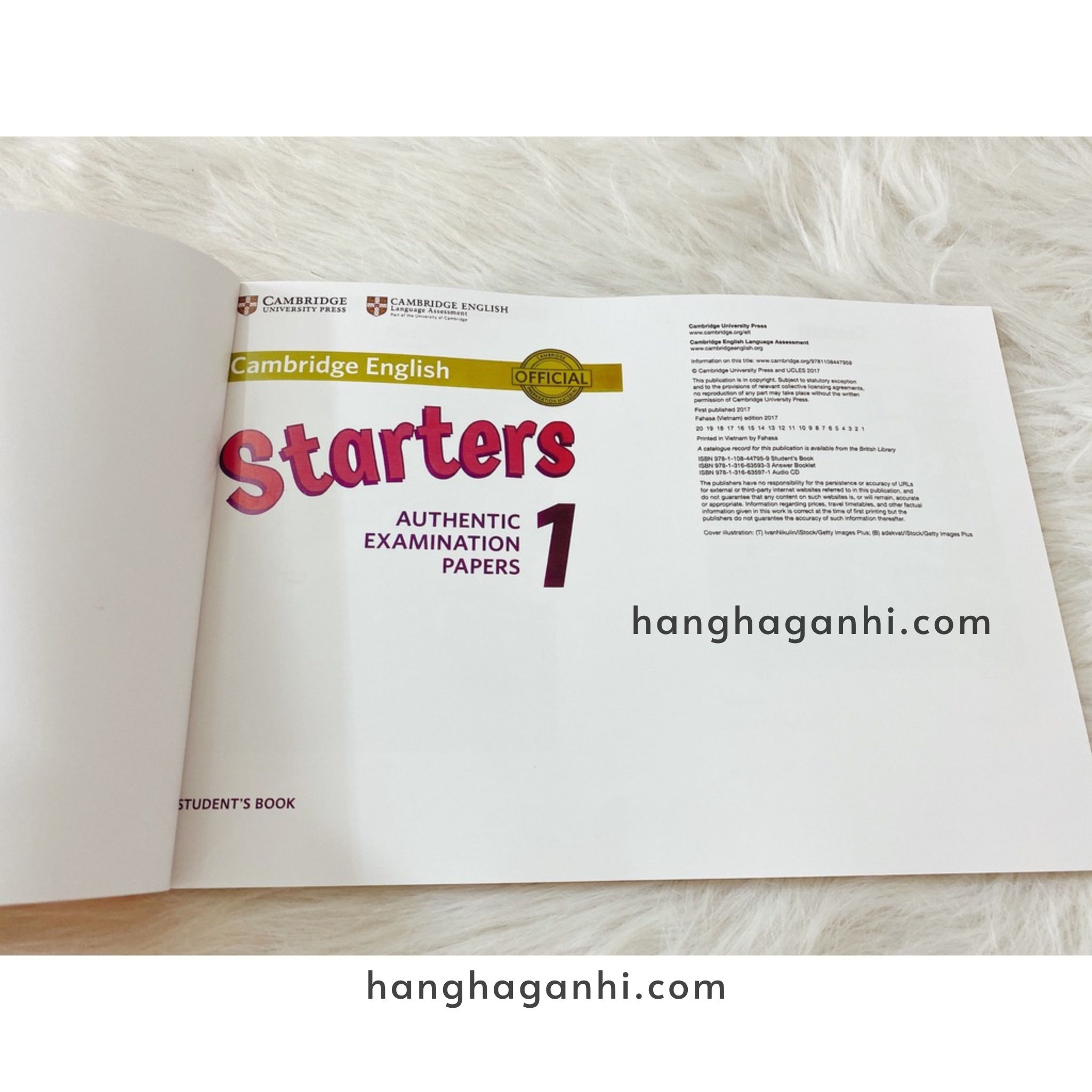 Cambridge Starters in gộp 1-2-3-4 bản 2018-2020 Sách Giấy, kèm file nghe, đáp án_thumbnail_2