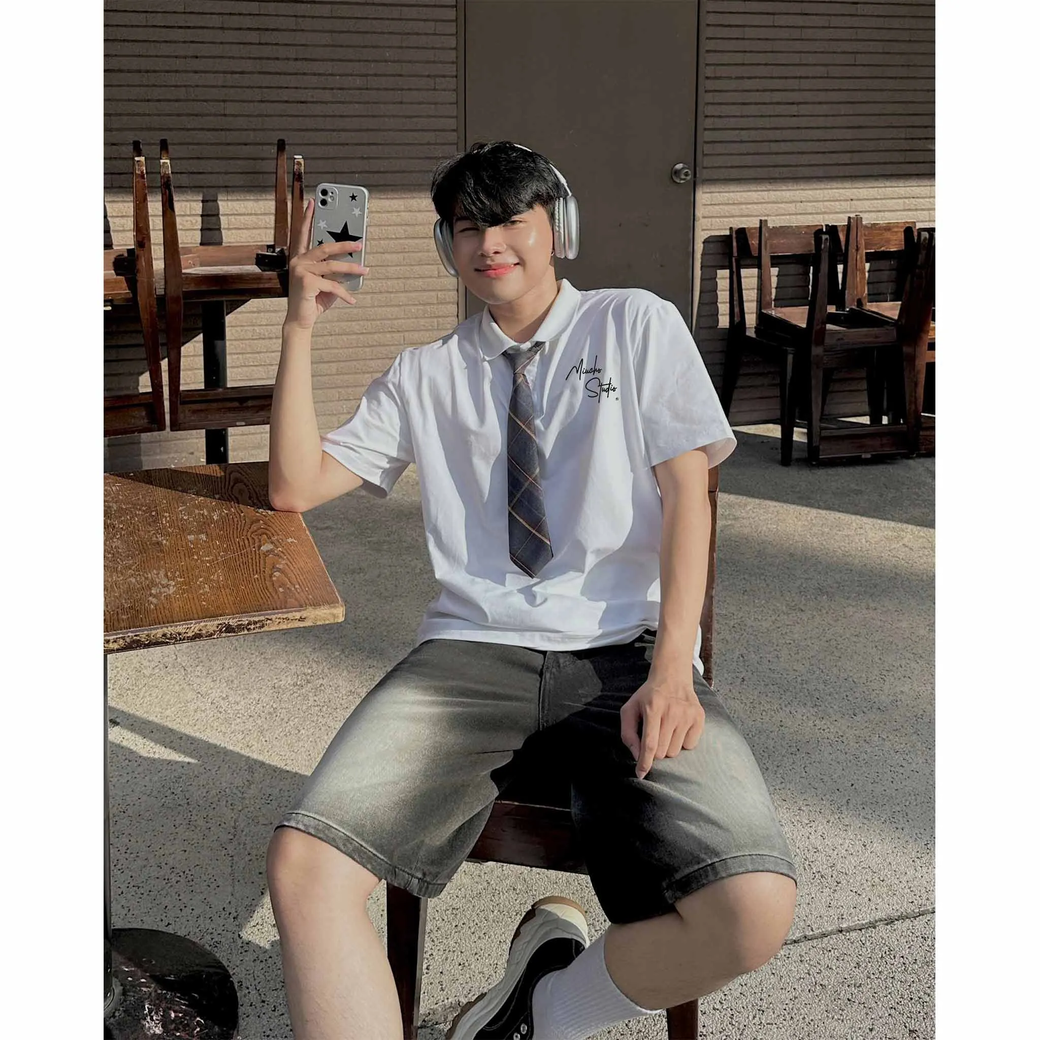 Áo polo nam form rộng phong cách hợp mọi dịp 2541 Miucho Club vải cotton thoáng mát in basic_thumbnail_6