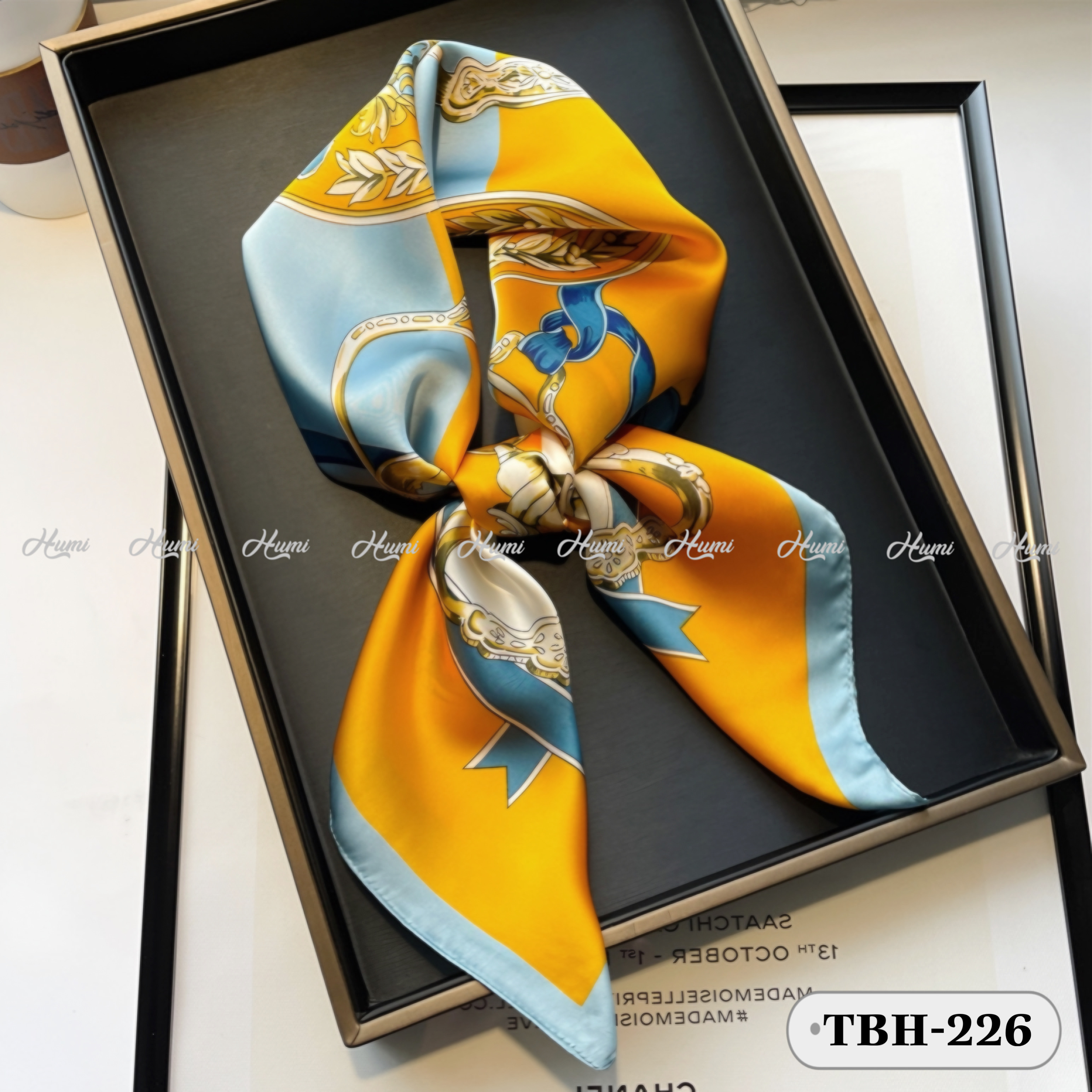 KHĂN LỤA VUÔNG HQ 70x70CM (TBH226)