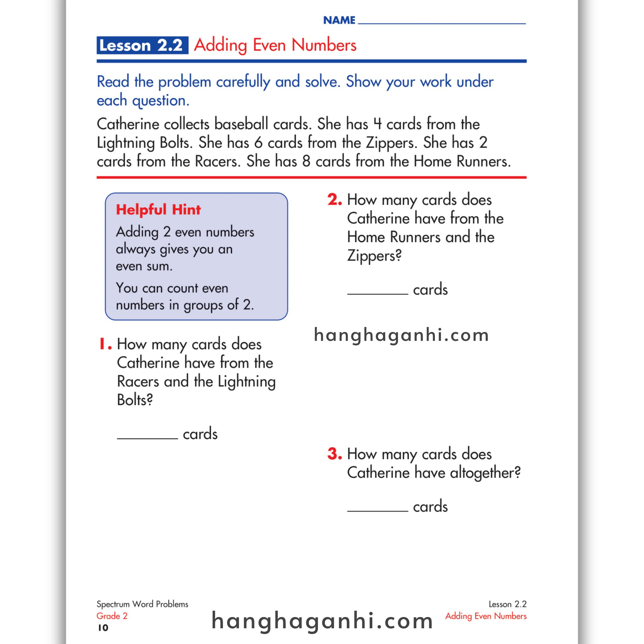 Sách Spectrum Word Problems Workbook Grade 2_thumbnail_15