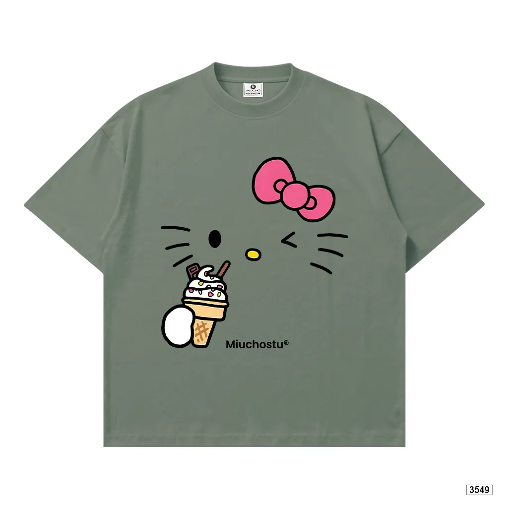 Áo thun boxy nữ tính kitty hot trend Miucho 3549_thumbnail_12