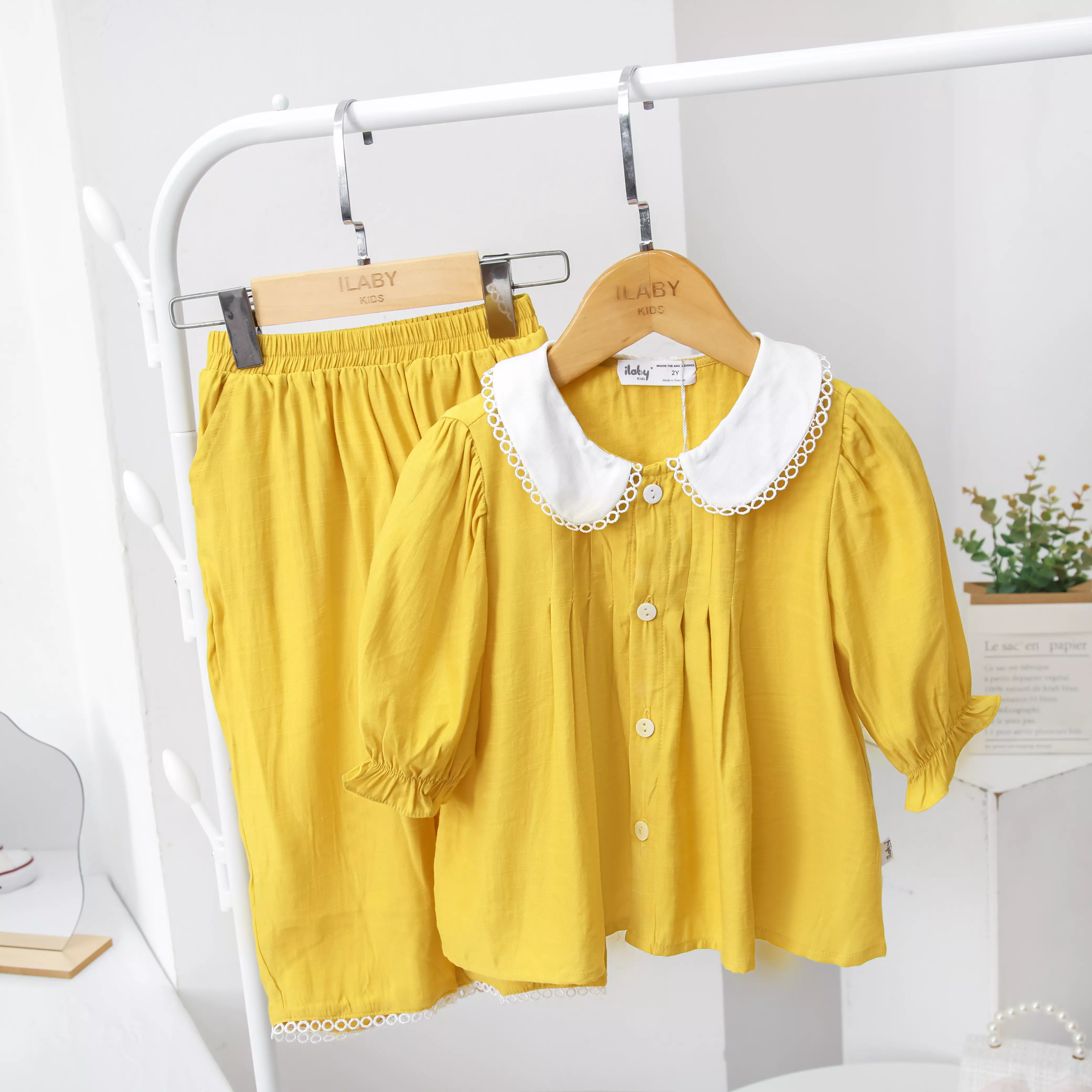 Pyjama cổ sen gập ly trước_thumbnail_3