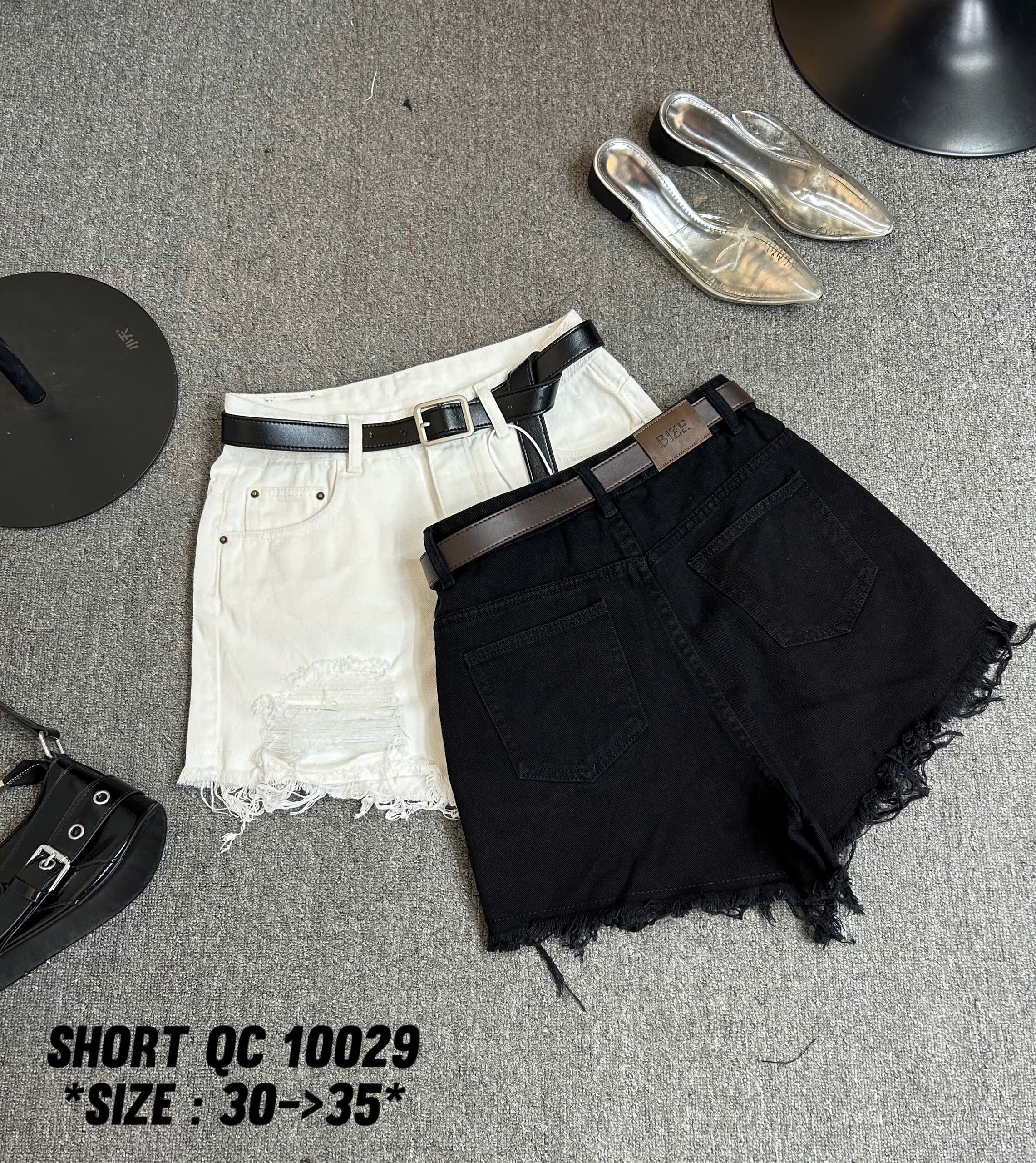Quần short jean rách kiểu bigsize QSJ10029 dành cho nàng béo mập từ 55-90kg_thumbnail_6