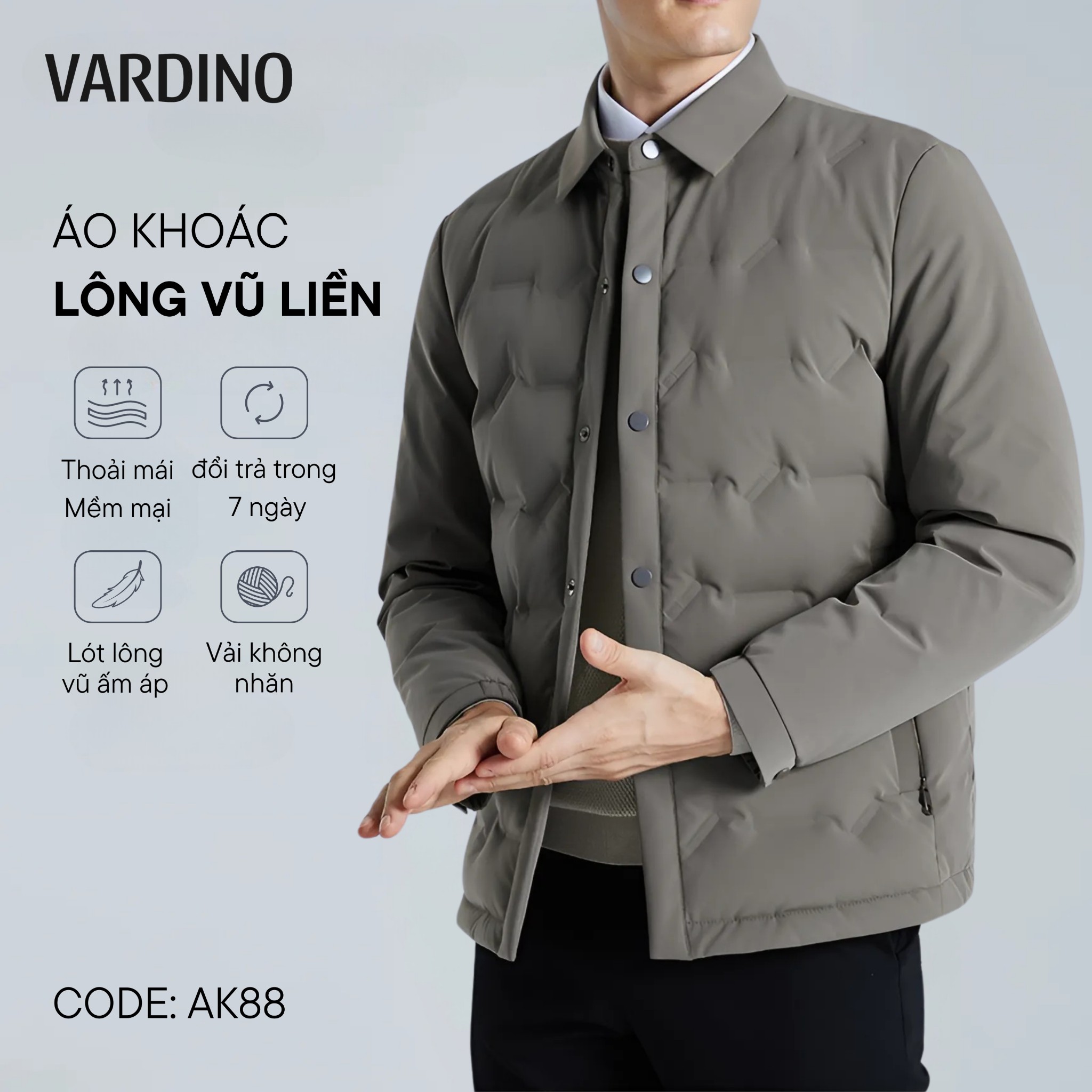 Áo khoác nam Vardino AK88_thumbnail_1