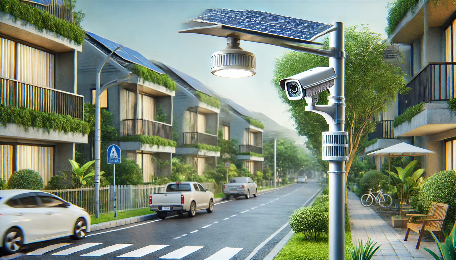 Đèn NLMT tích hợp camera - xu hướng mới trong an ninh và tiết kiệm