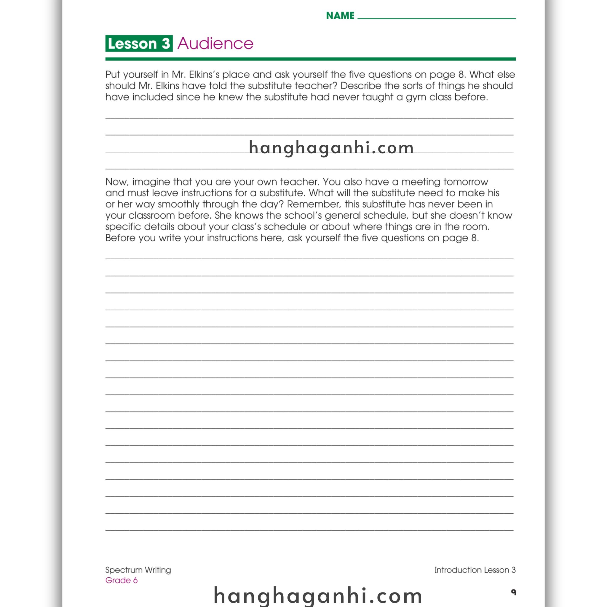 Sách Spectrum Writing Workbook Grade 6_thumbnail_9