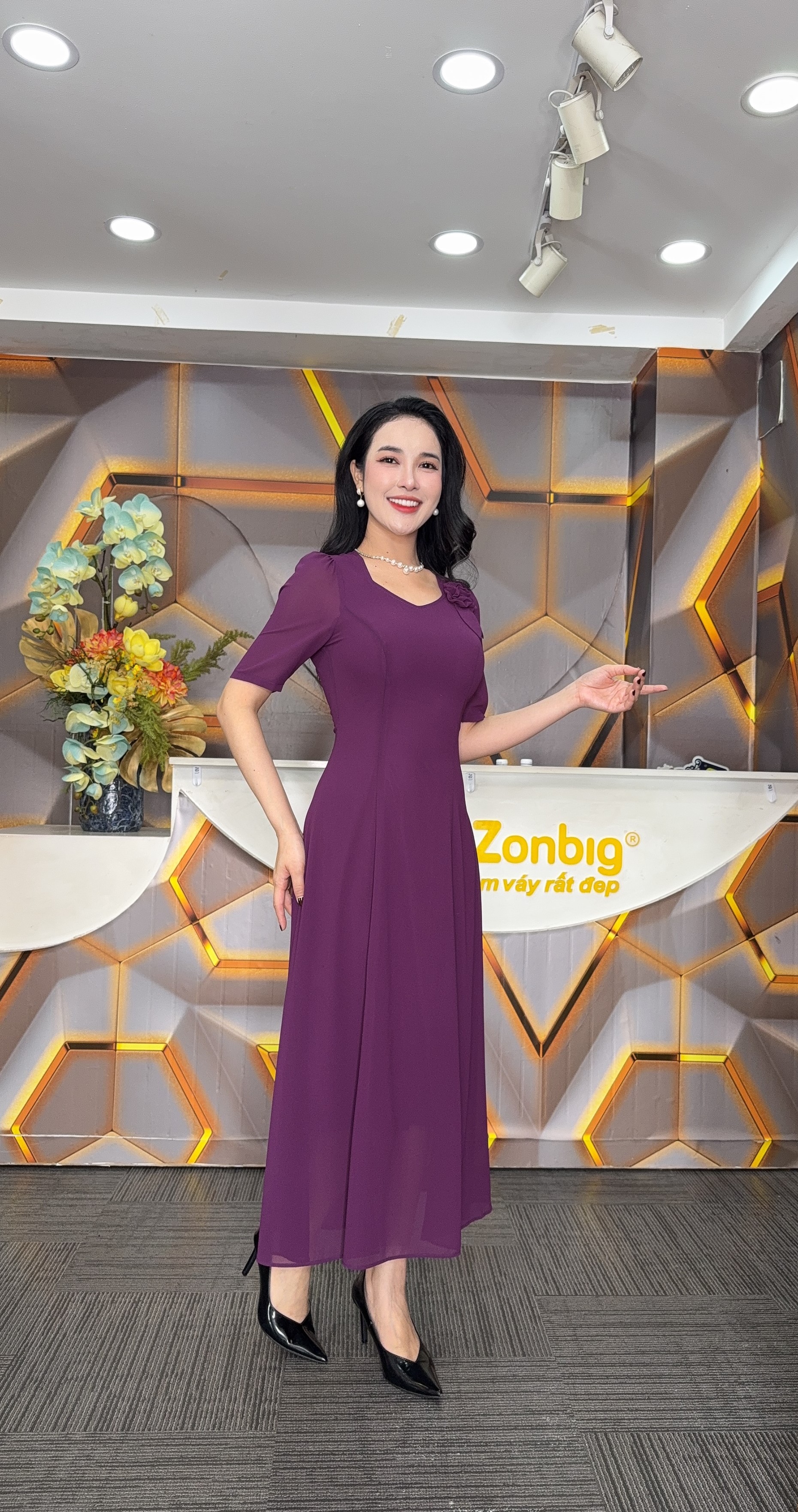 Đầm suông - Y1979 - Thương hiệu Zonbig_thumbnail_5