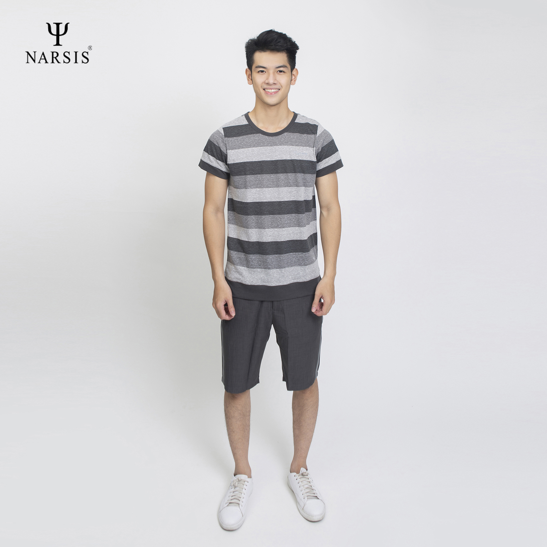 ÁO PHÔNG NAM D5019 NARSIS CHẤT LIỆU THOÁNG MÁT, DỄ CHỊU, THOẢI MÁI CẢ NGÀY, DỄ VẬN ĐỘNG