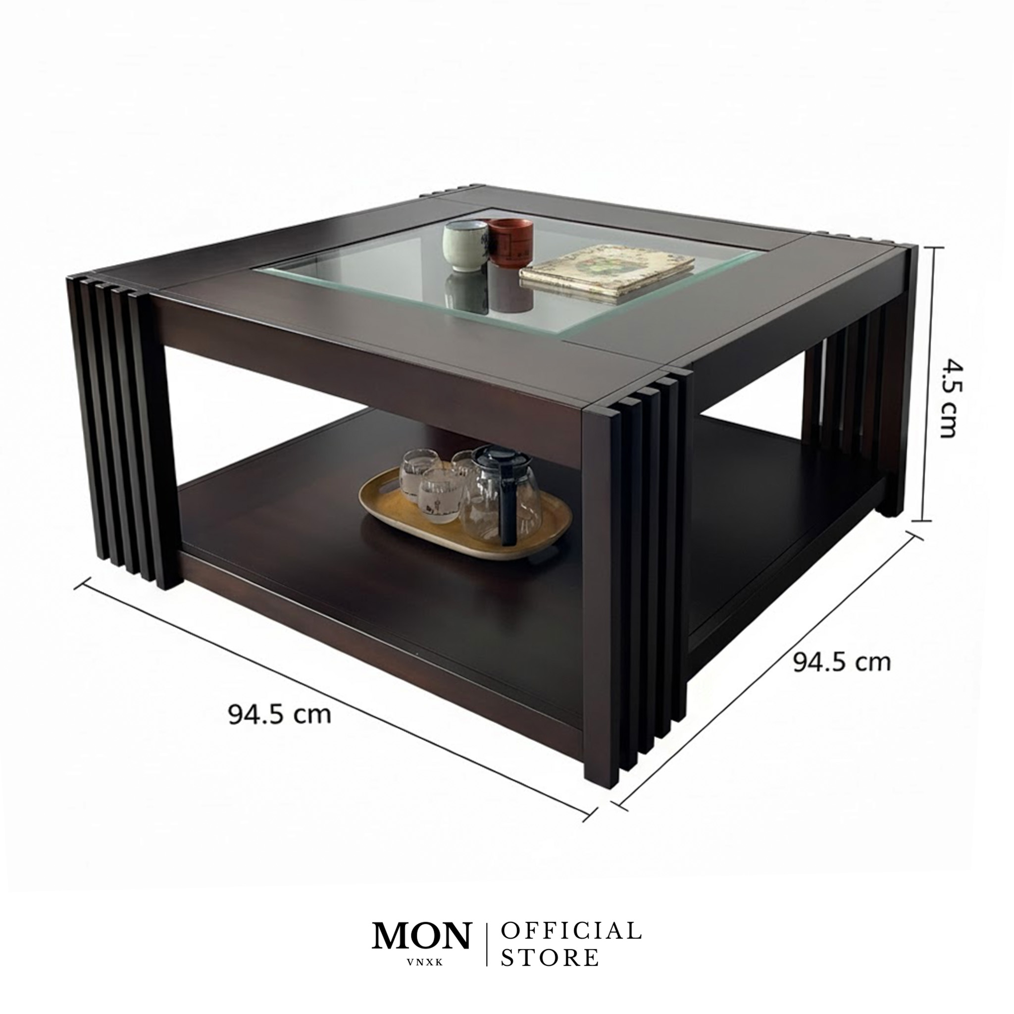 BÀN SOFA MẶT KÍNH ROOMS TO GO