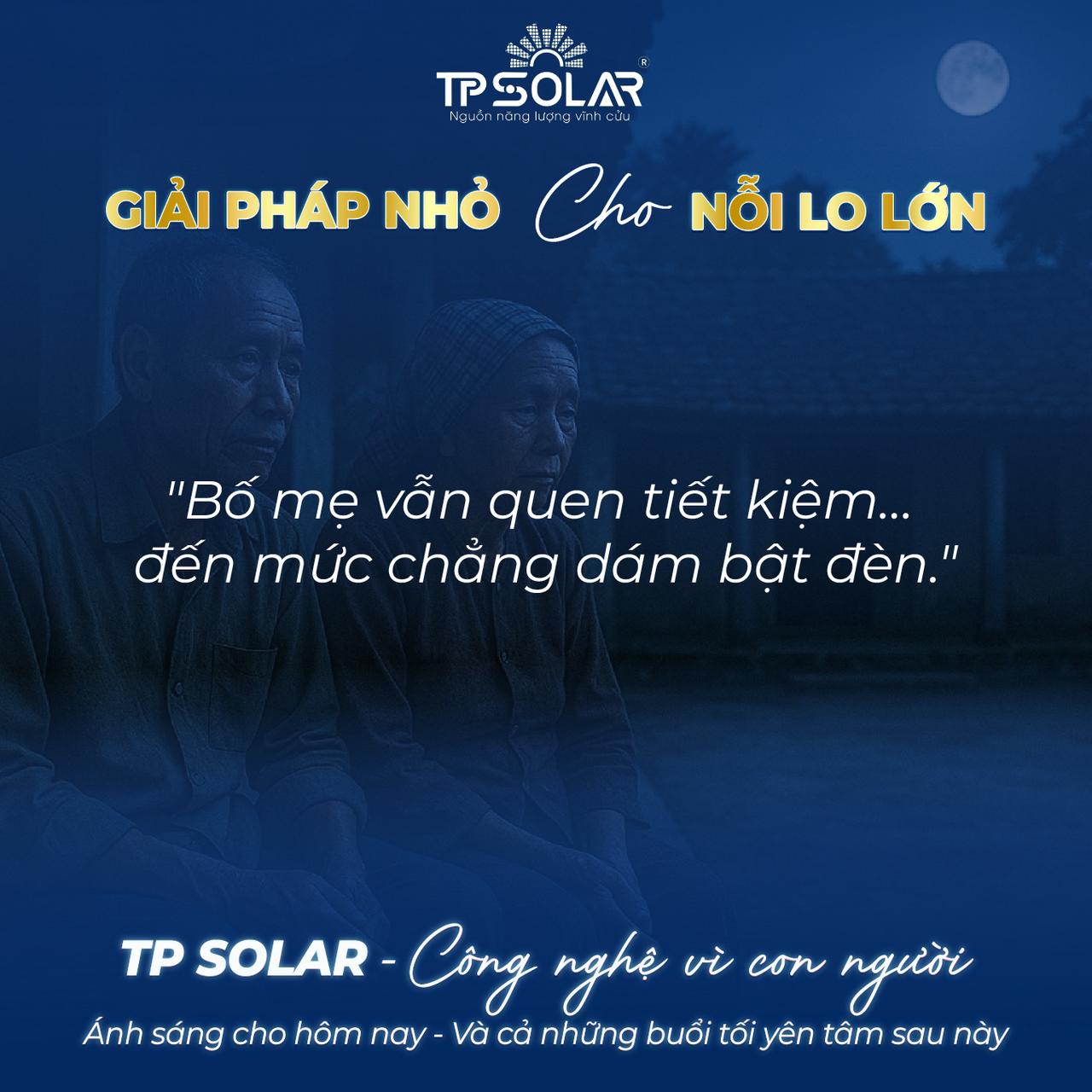 Hướng dẫn cách giúp bố mẹ tiết kiệm tiền điện và sống an toàn hơn – chỉ với một chiếc đèn mặt trời