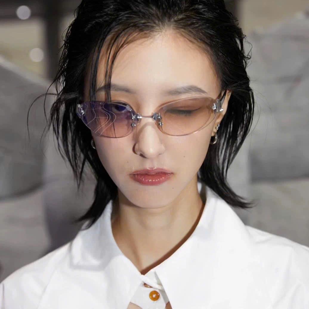 Kính mắt không viền sao bạc oval_thumbnail_1