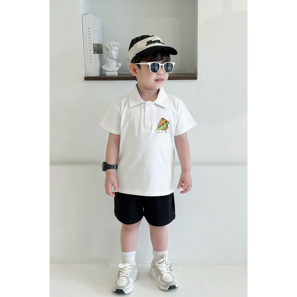 Áo polo bé trai in hình nhiều mẫu - Loza Kids PL001_thumbnail_14