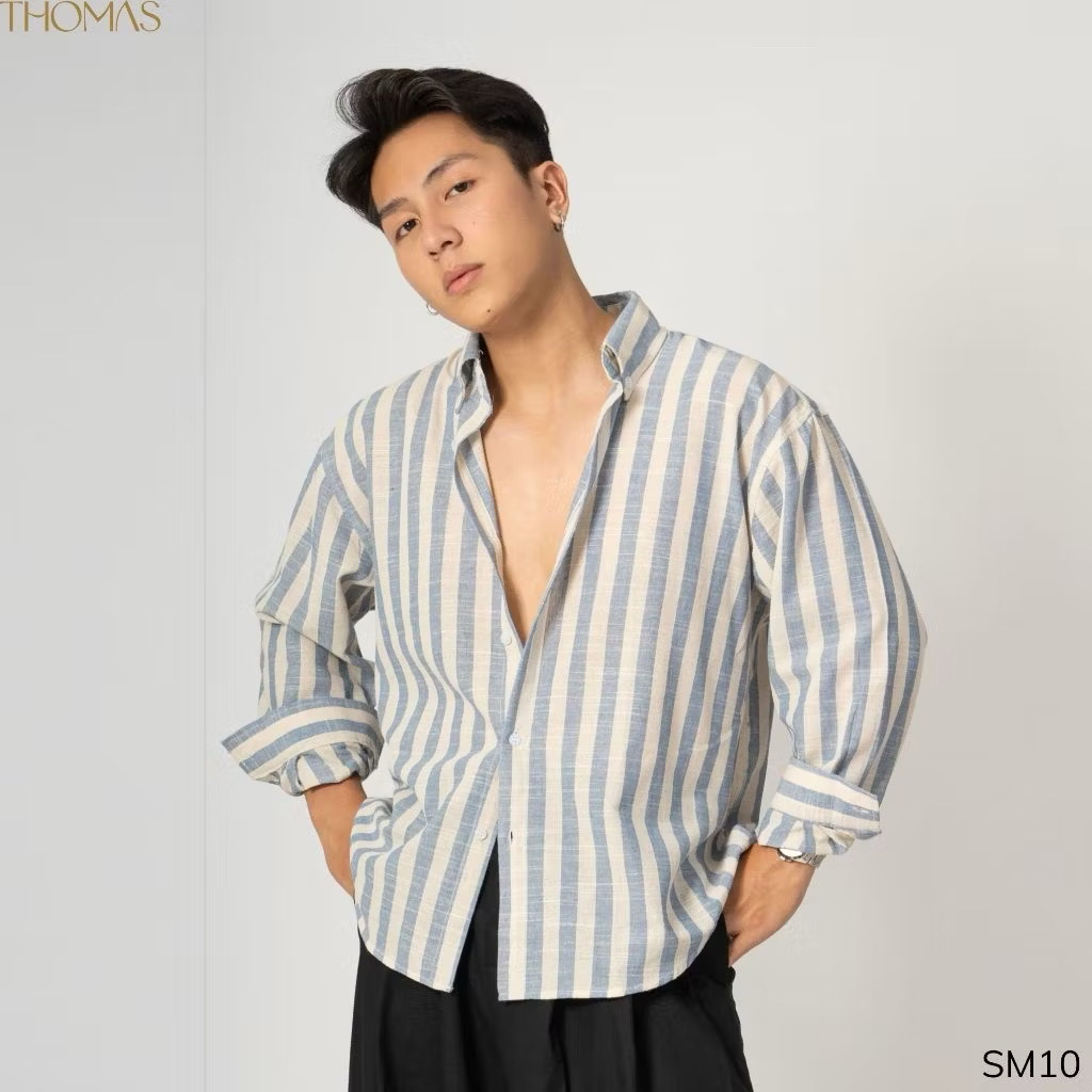 Áo Sơ Mi Dài Tay JackSon Vải Linen Form Relaxed_thumbnail_4