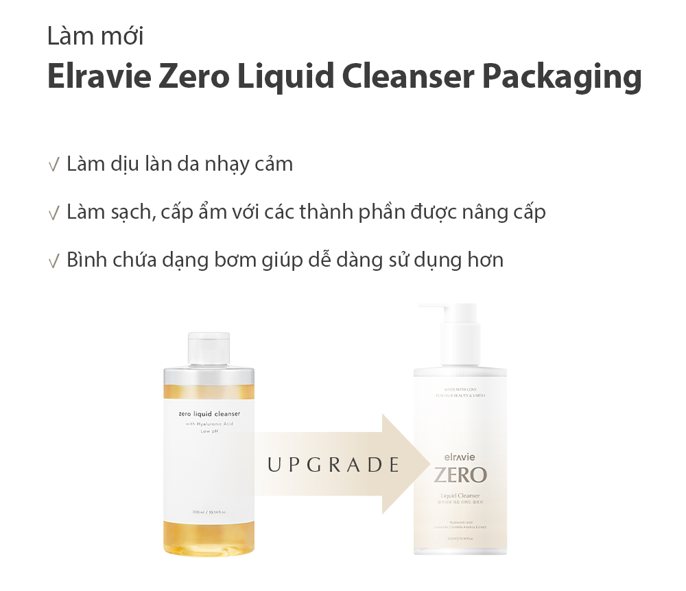 Sữa rửa mặt thuần chay Elarvie Zero Liquid Cleanser_thumbnail_4