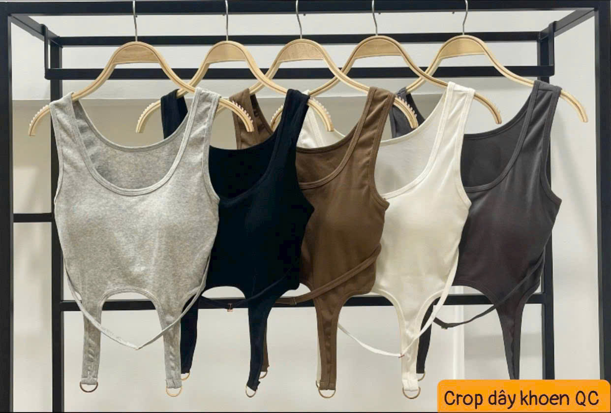 Áo Croptop Thể Thao Nữ Phối Khoen_thumbnail_4