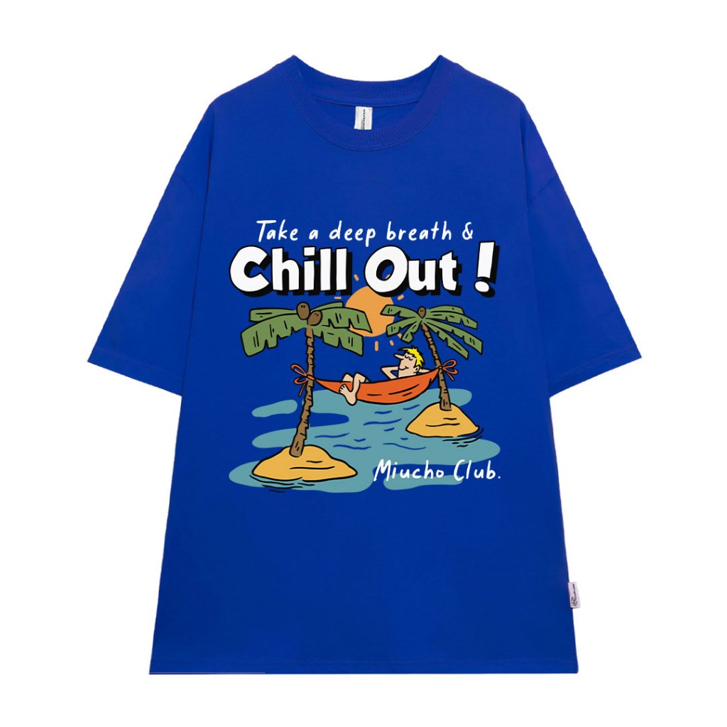 Áo thun nam form rộng ATD1145 Miucho Man tay ngắn thoáng mát cổ tròn in mix BST hè biển_thumbnail_21