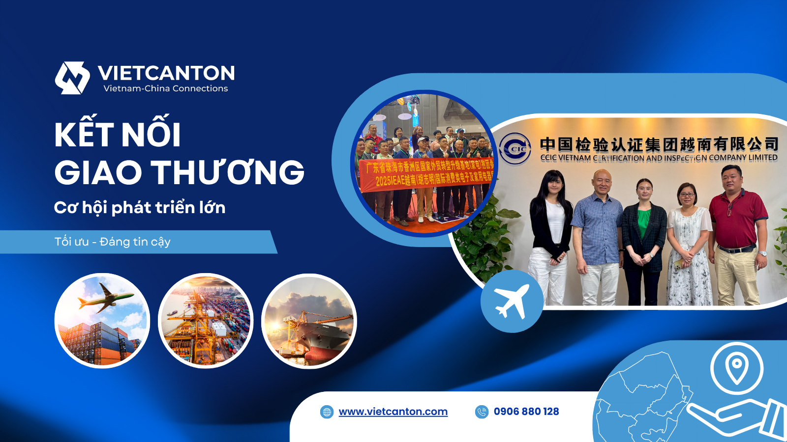VietCanton và chuỗi sự kiện kết nối giao thương Việt – Trung trong hai quí đầu năm 2025