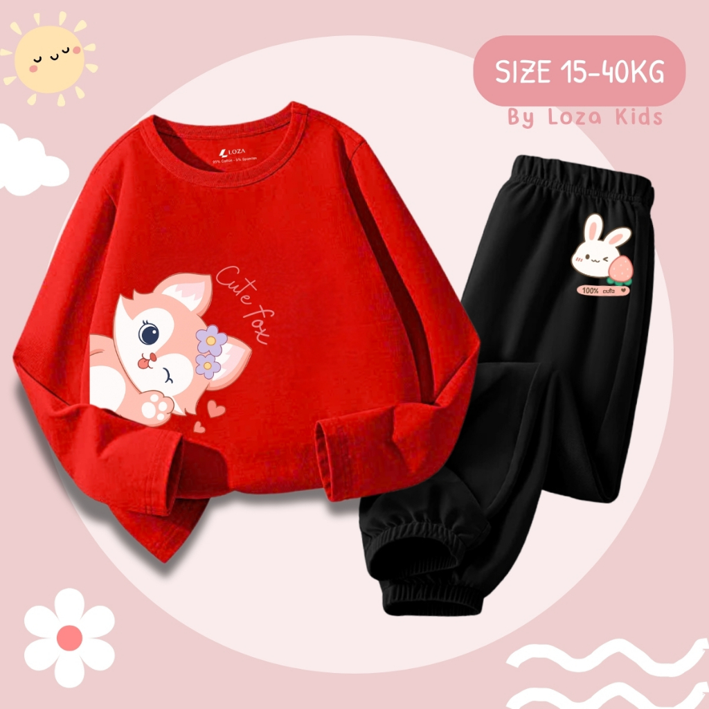 Bộ Thu - Đông bé gái LINABELL CUTE - Loza Kids BW439_thumbnail_1