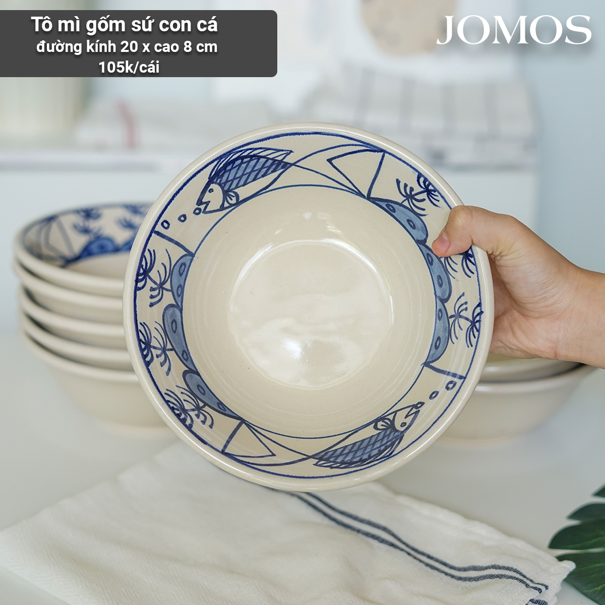 Tô lỡ gốm sứ họa tiết Cá 20cm mẫu 2 J000343_thumbnail_2