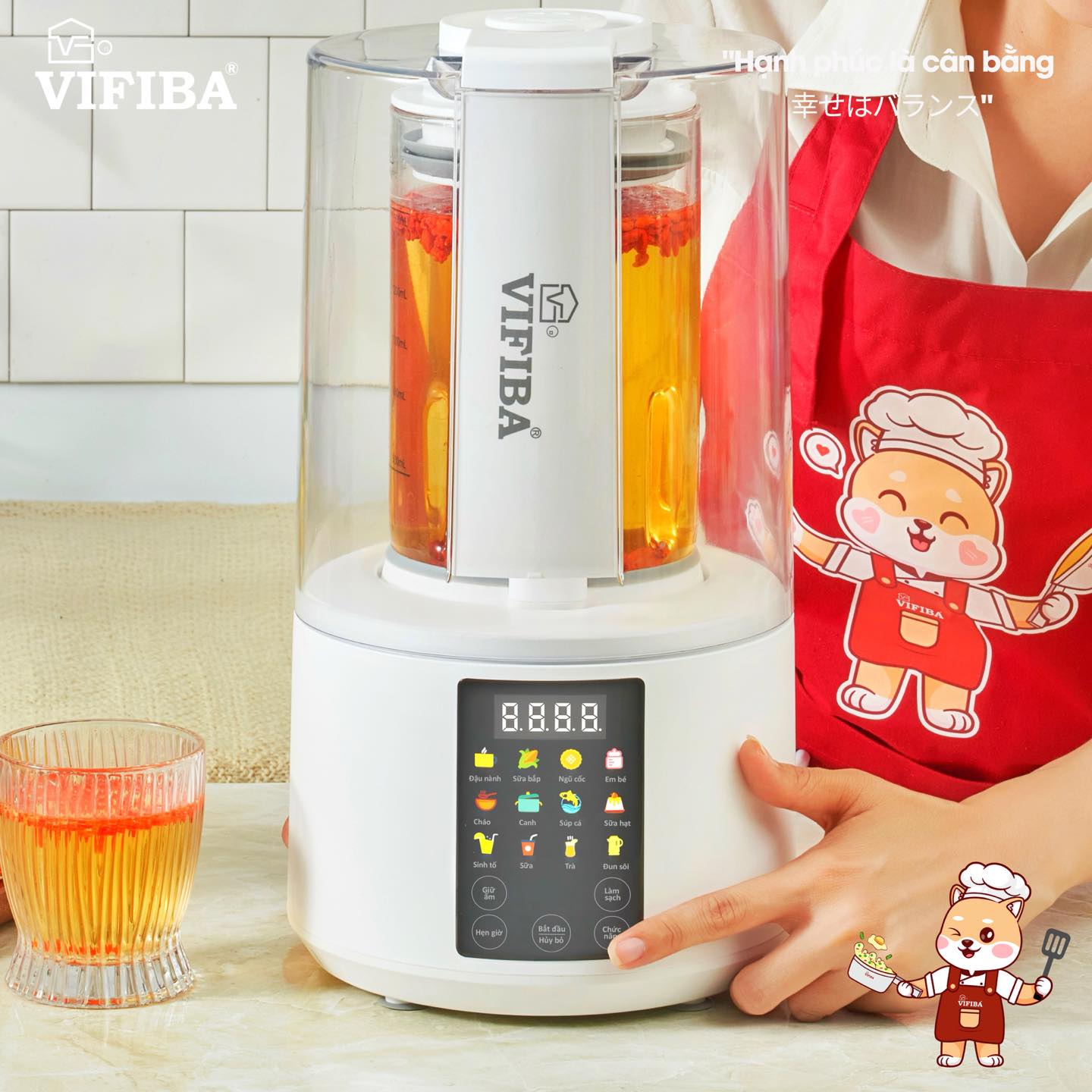 Máy Xay Nấu Đa Năng Yoko Vifiba - TẶNG MÁY ÉP CHẬM MINI_thumbnail_3