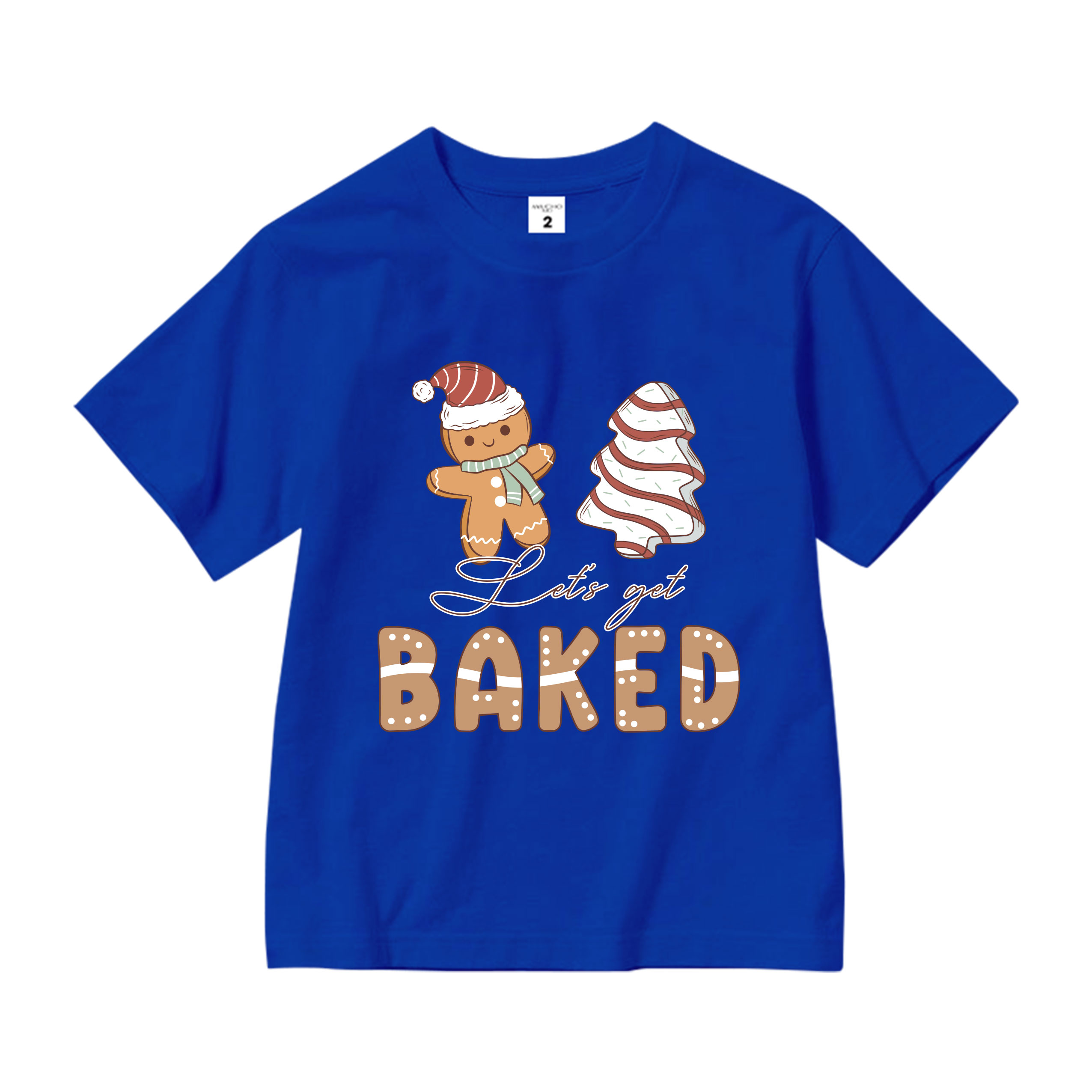 Áo thun bé gái giáng sinh noel from rộng chất vải cotton thoáng mát AED1705 Miucho Kid in graphic_thumbnail_7