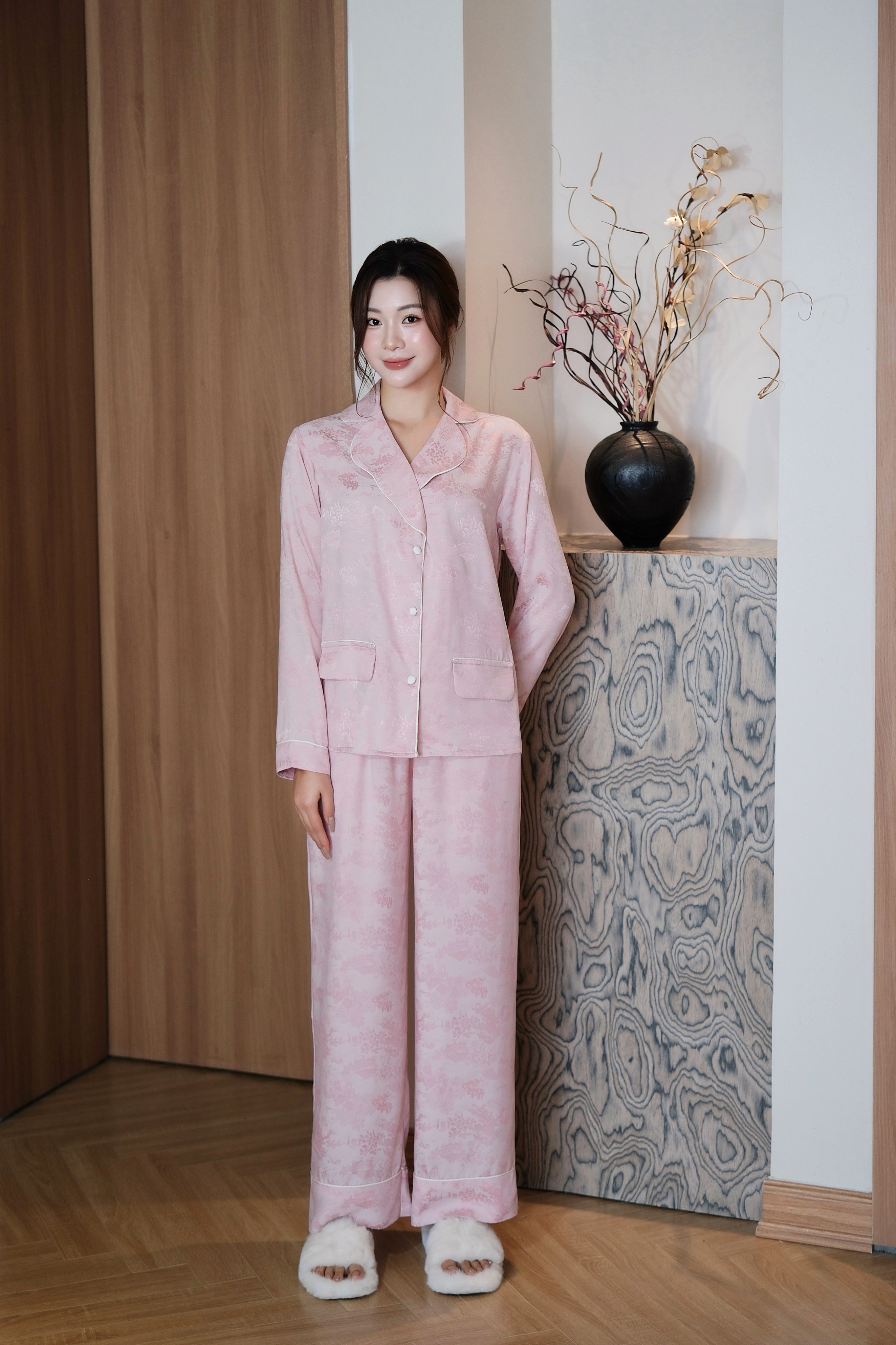 Bộ Gấm Áo Dài Tay, Quần Dài BN650_thumbnail_9