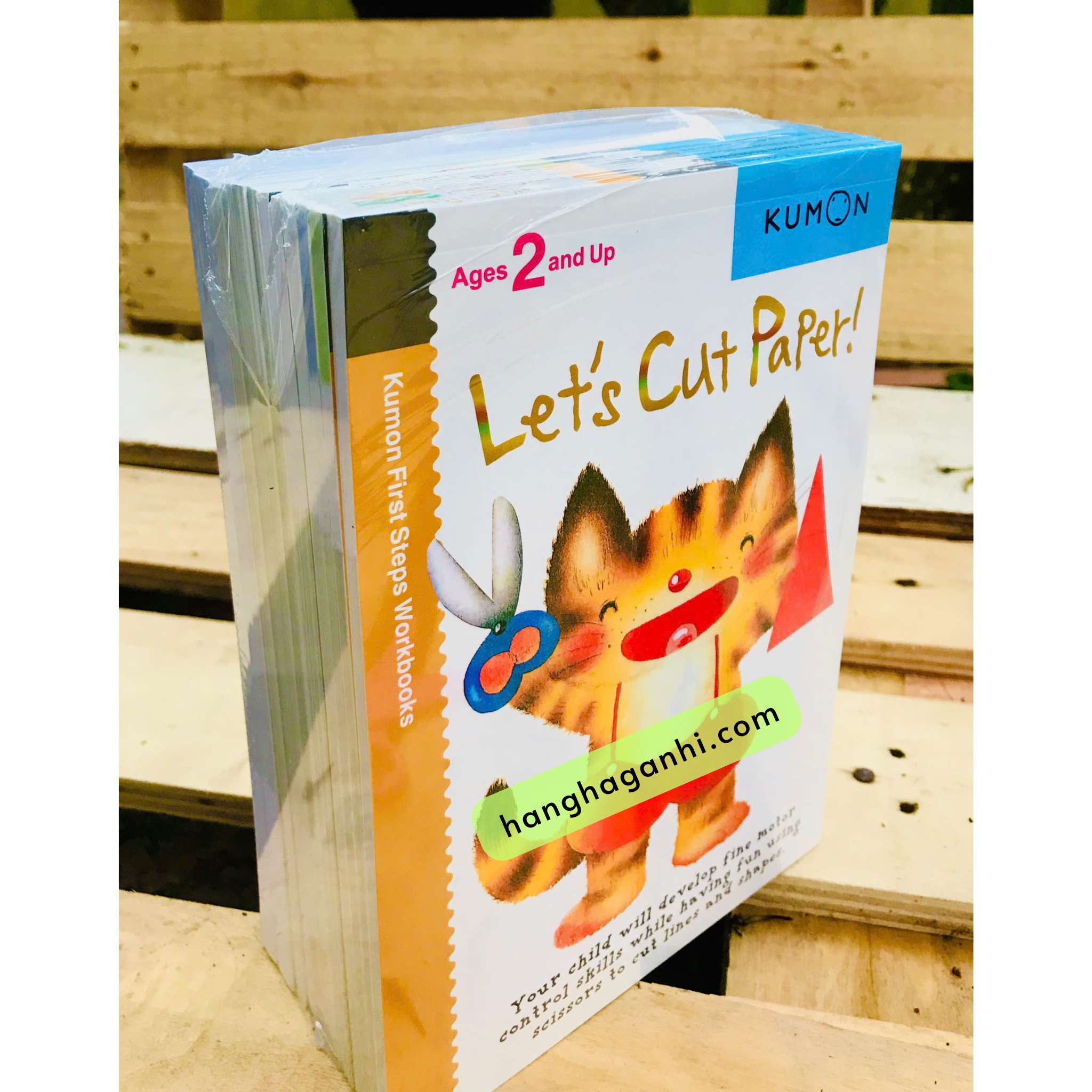Bộ 12 cuốn Kumon cắt dán cho bé 2+_thumbnail_0