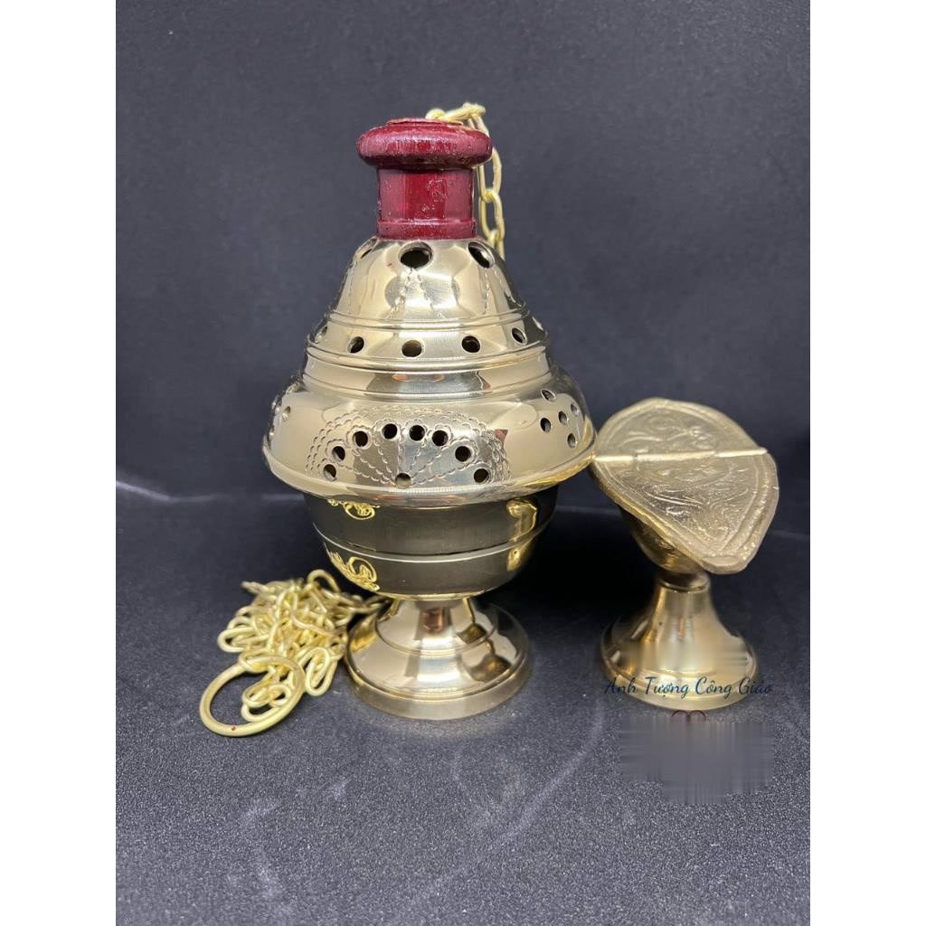 Bình Xông Hương Hình Tròn 1 Dây Vật Phẩm Phụng Vụ Công Giáo - Quà tặng Công Giáo NS1296_thumbnail_2