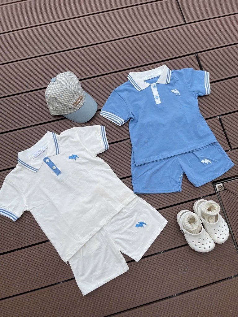 R59 SET 2 BỘ POLO VIỀN CỔ MÃ 2- A100.214