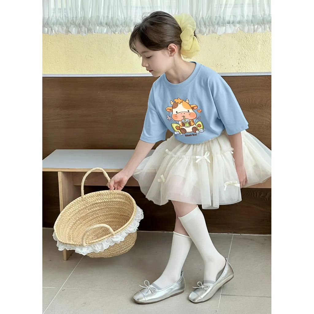 Áo thun bé trai bé gái 12 con giáp tuổi Sửu Kado 3155_thumbnail_5