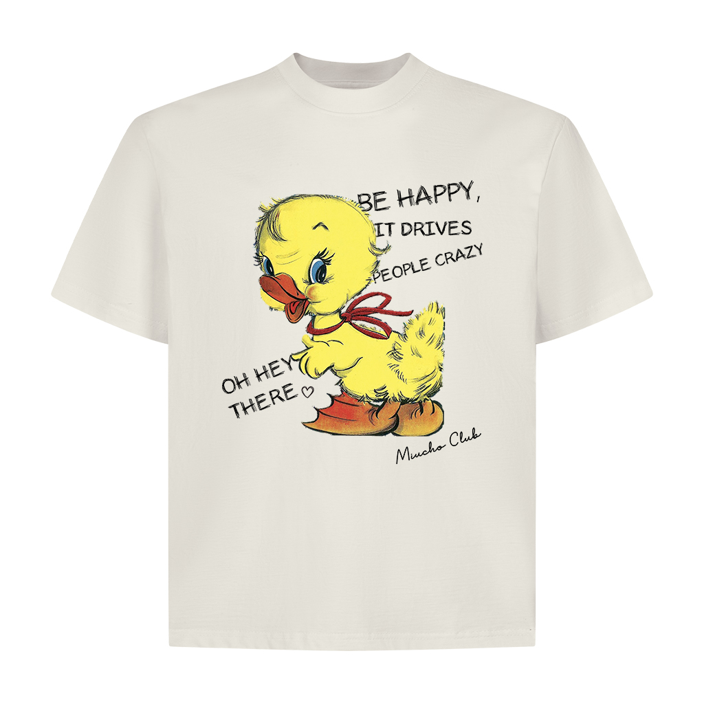 Áo thun boxy vịt con dễ thương 2109 Miucho vải cổ tròn vải cotton 2c 250gsm dày dặn in mix_thumbnail_9