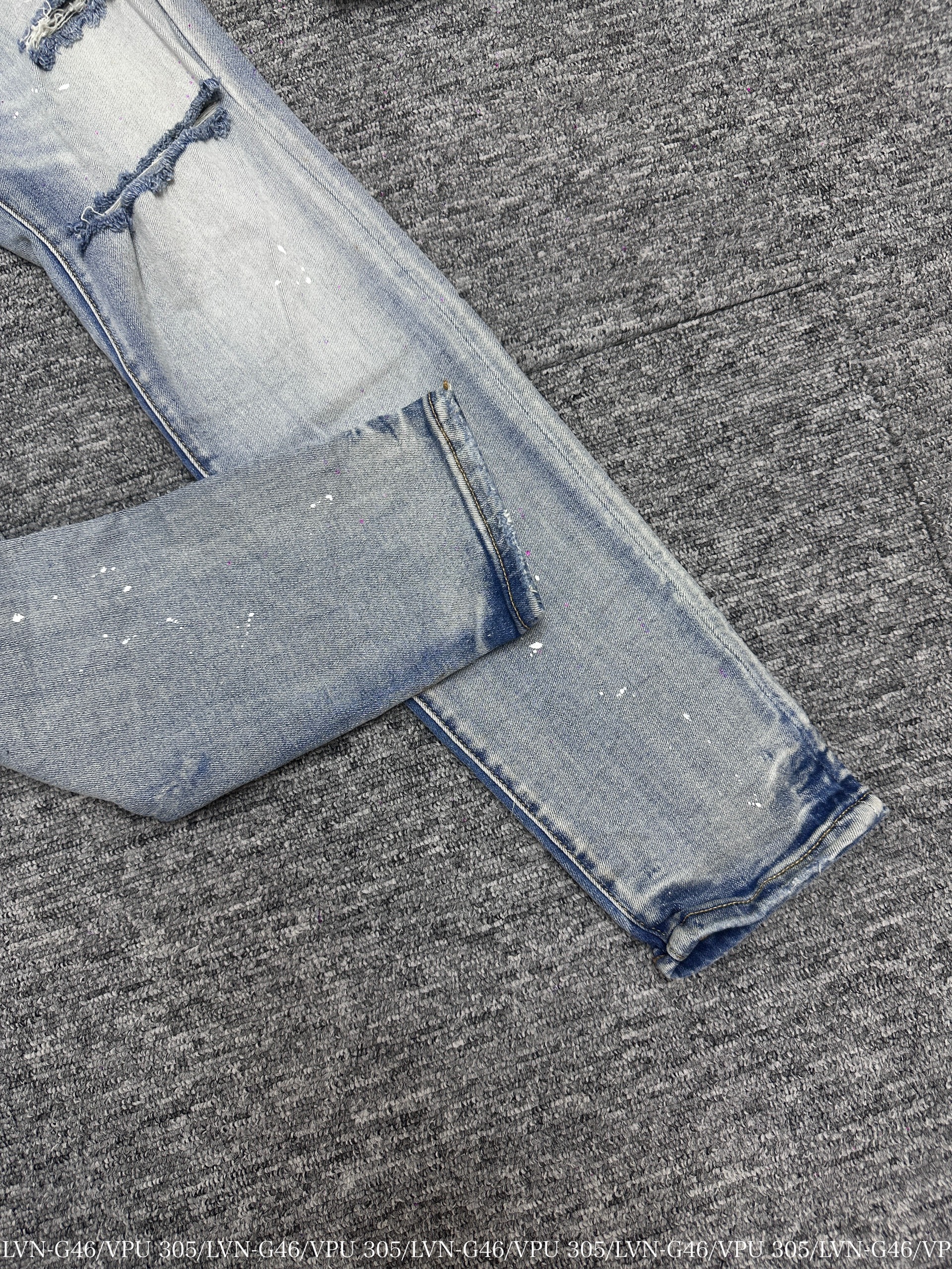 QUẦN JEANS PURPLE 305 XANH NHẠT RÁCH_thumbnail_5