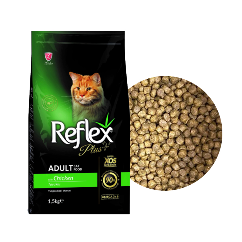 Thức ăn cho mèo Reflex Plus Adult Cat Food Chicken (vị thịt gà) 8kg_thumbnail_3
