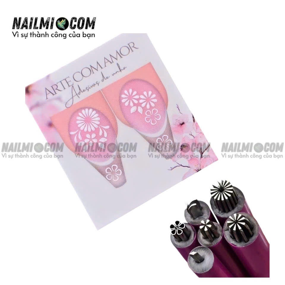 Bộ bút con dấu - in móng tay (6 bút /set )_thumbnail_1