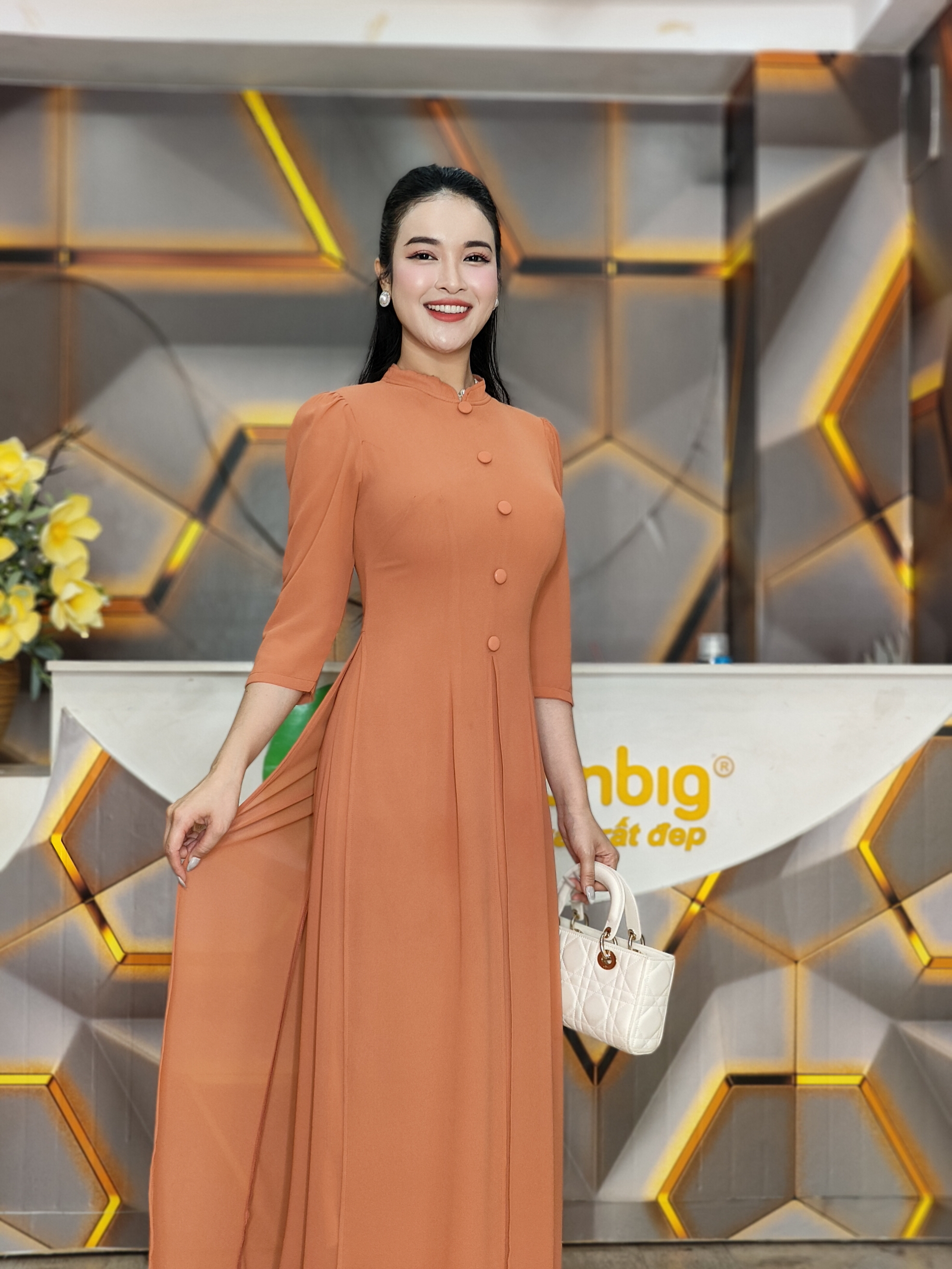 Đầm giả áo dài - Y1477 - Thương hiệu Zonbig_thumbnail_5