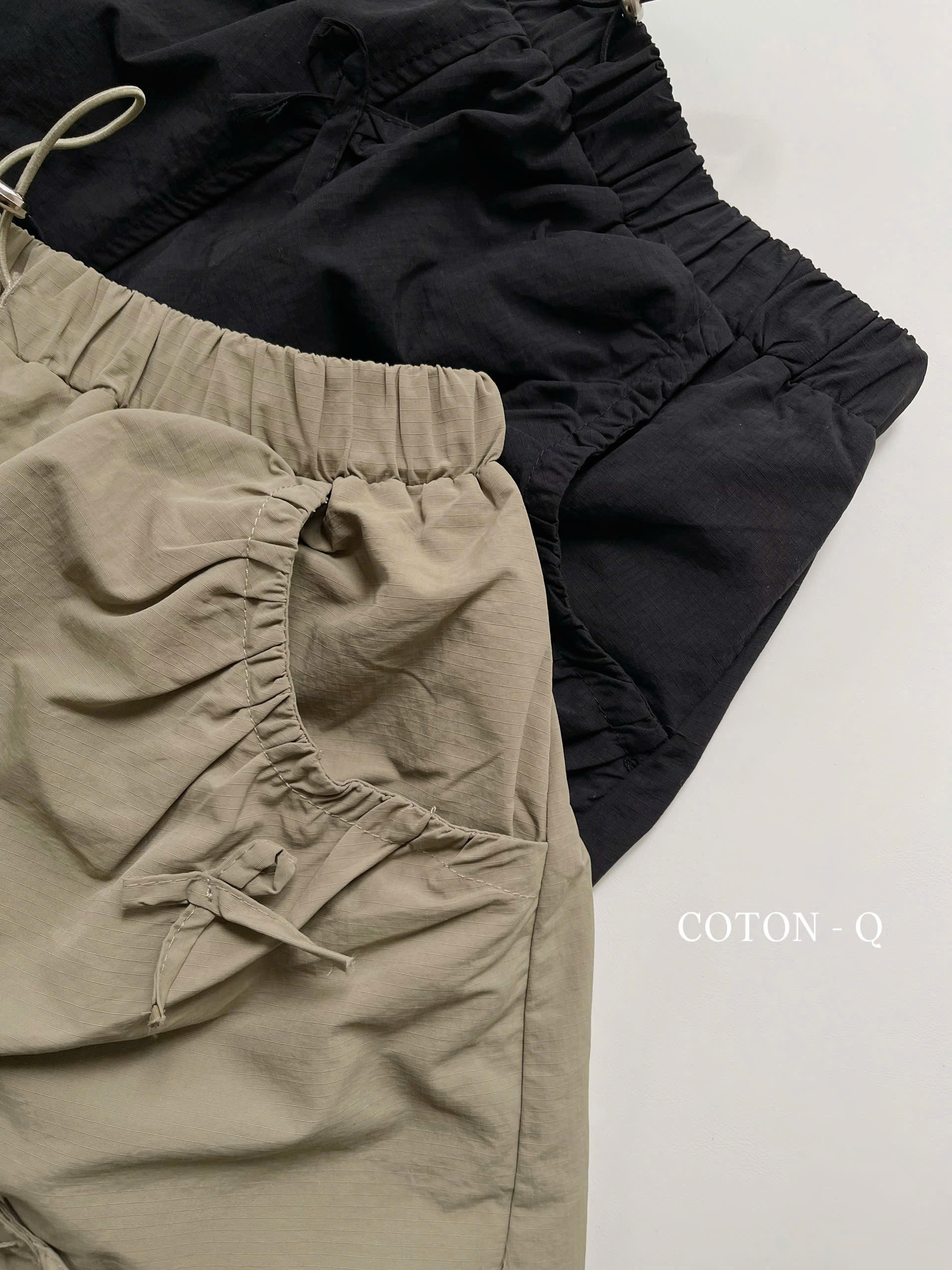 Chân váy nơ lưng thun ( RÊU )_thumbnail_5