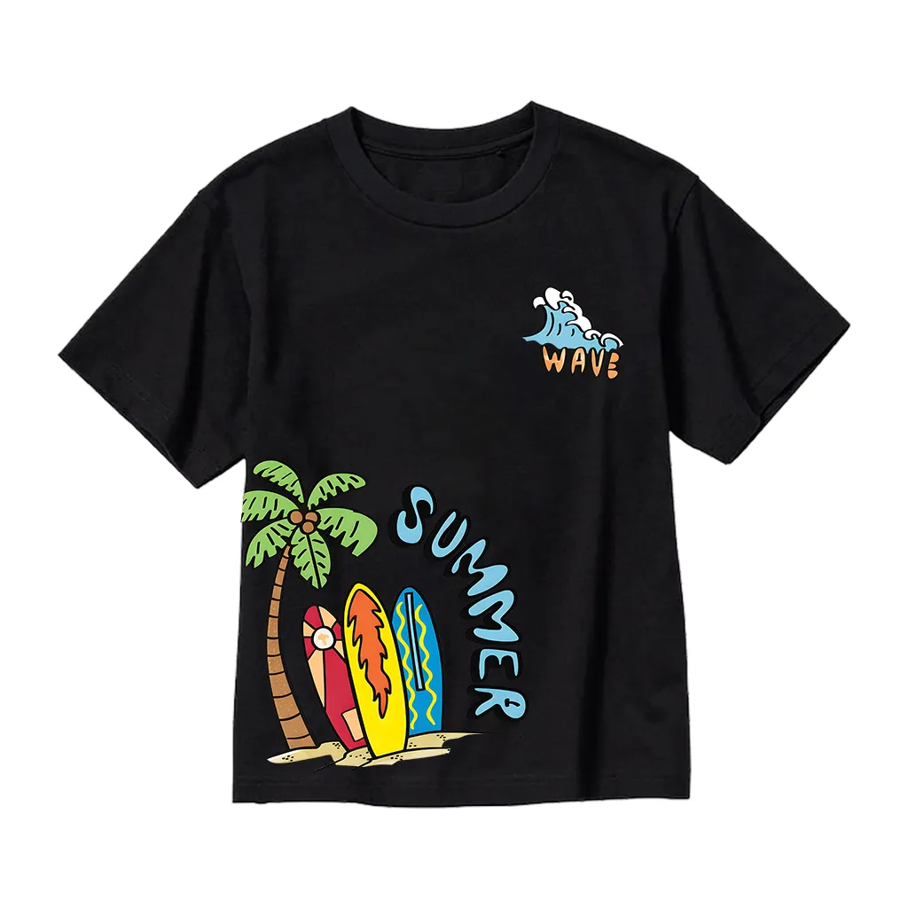 Áo thun bé trai bé gái hoạt hình mùa hè Kado 3432_thumbnail_8