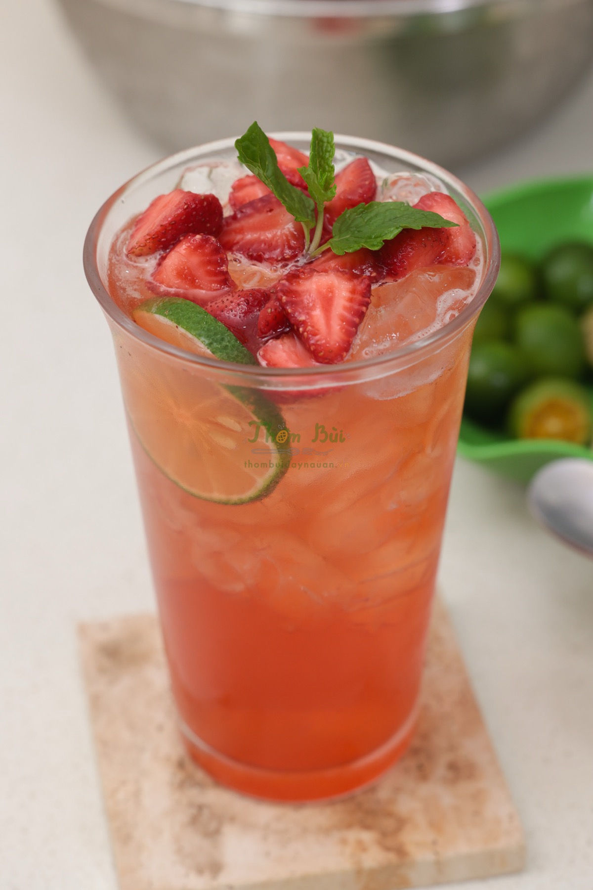 CÔNG THỨC TRÀ TRÁI CÂY TƯƠI