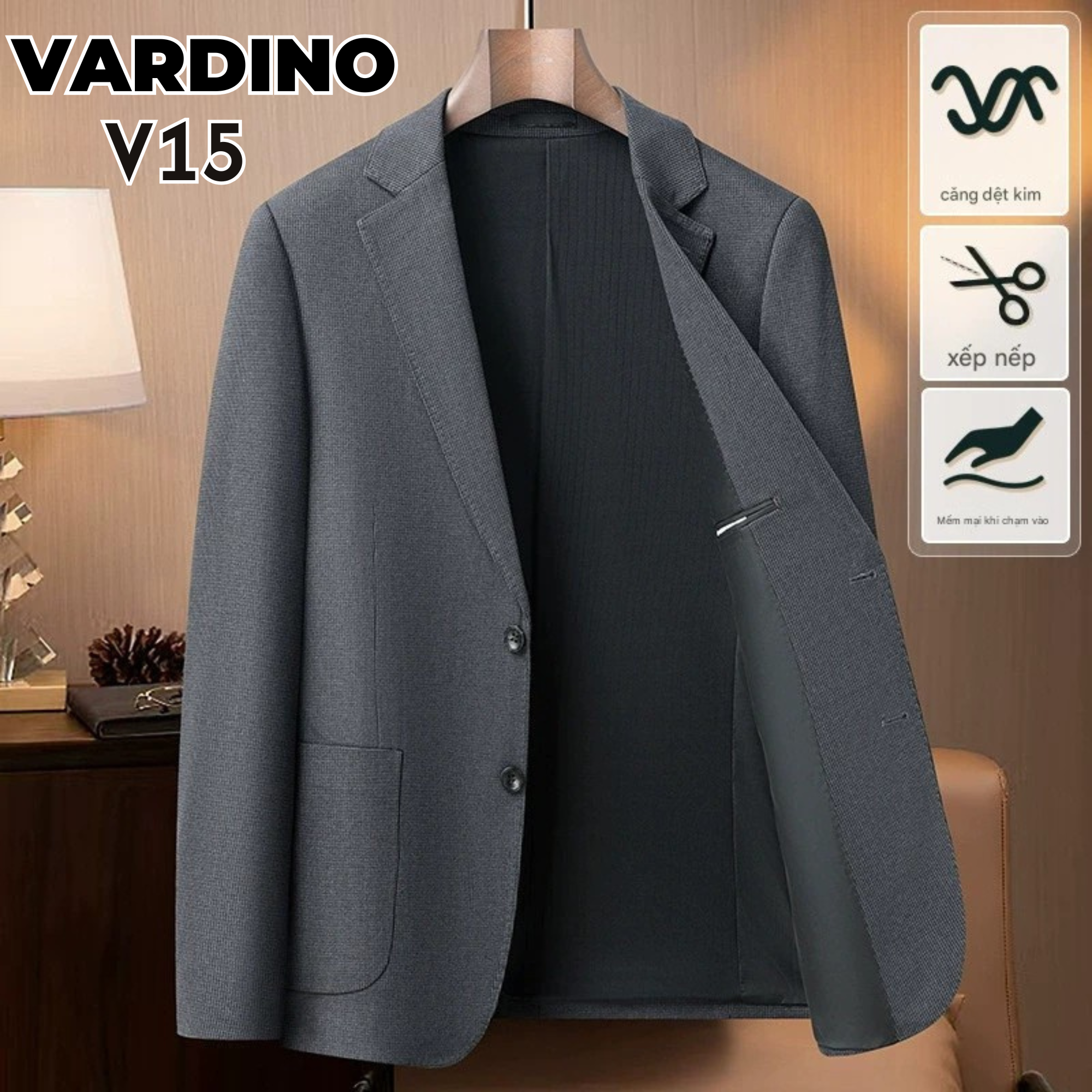 Áo vest nam Vardino V15