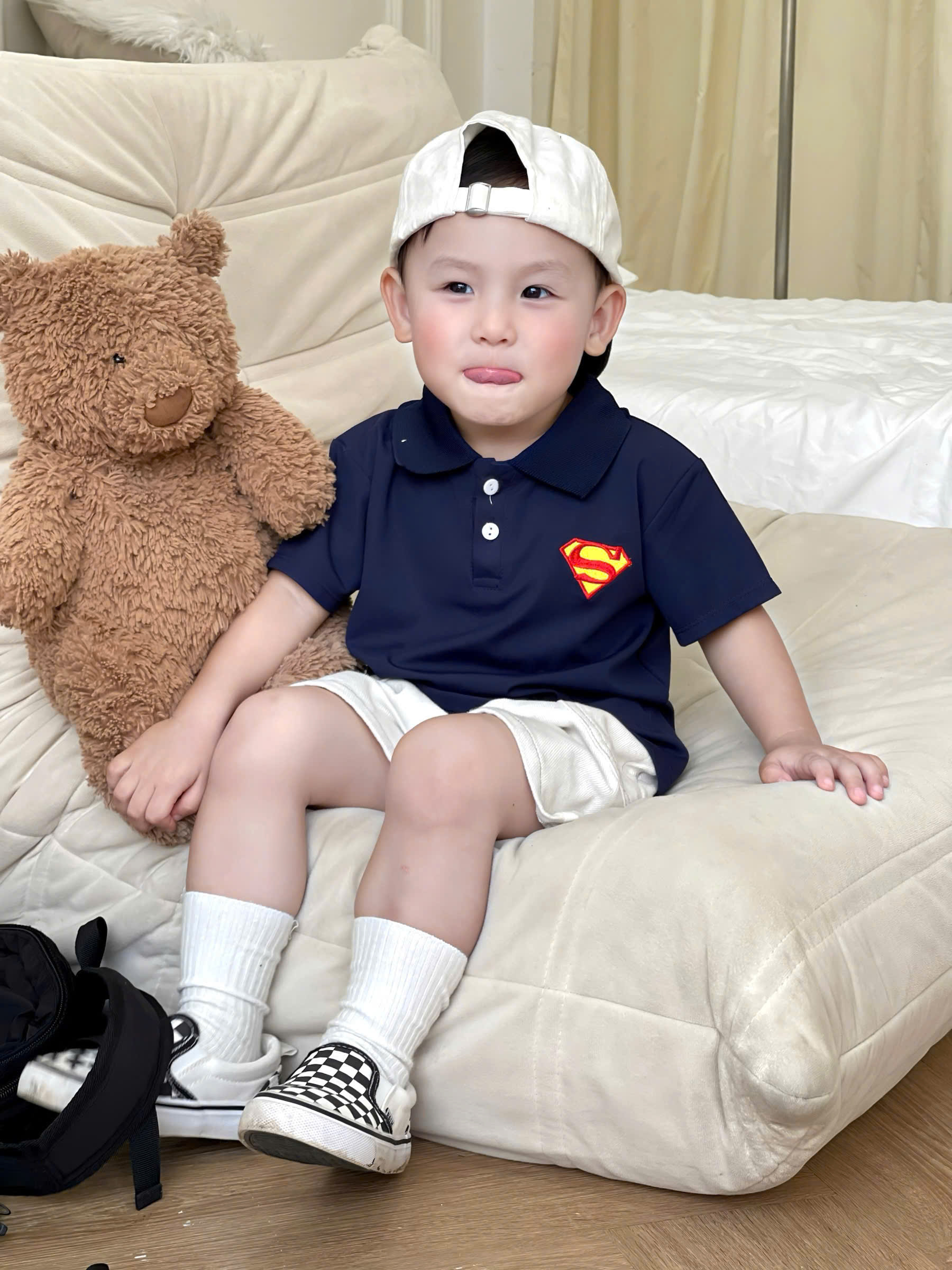 R78 SET 2 ÁO POLO NHỆN VÀ SIÊU NHÂN S- A106.285