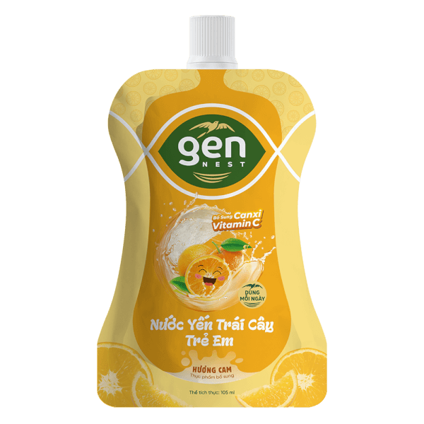 Sữa túi trái cây HVnet 105ml