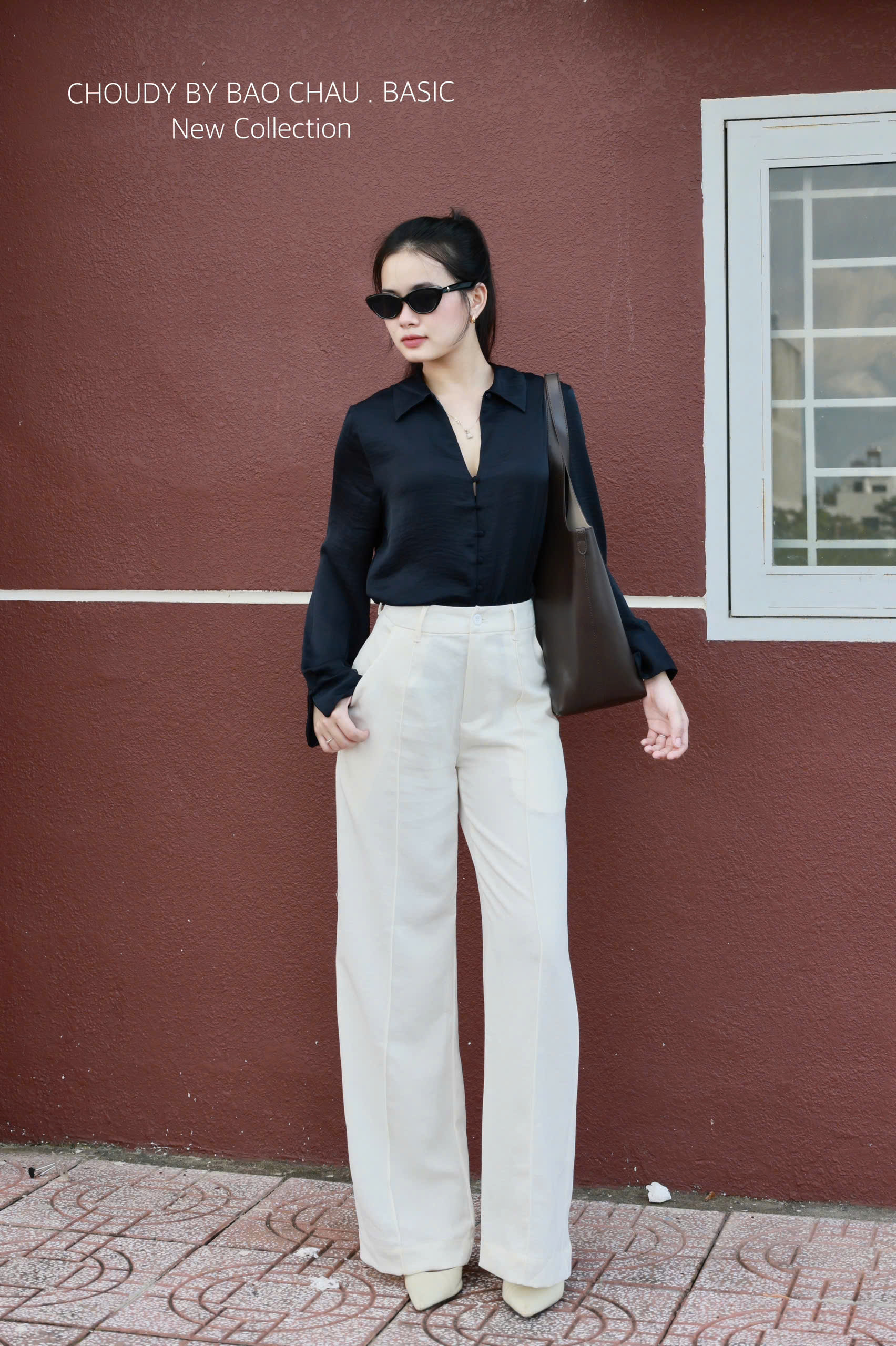 U719 QUẦN SUÔNG KEM