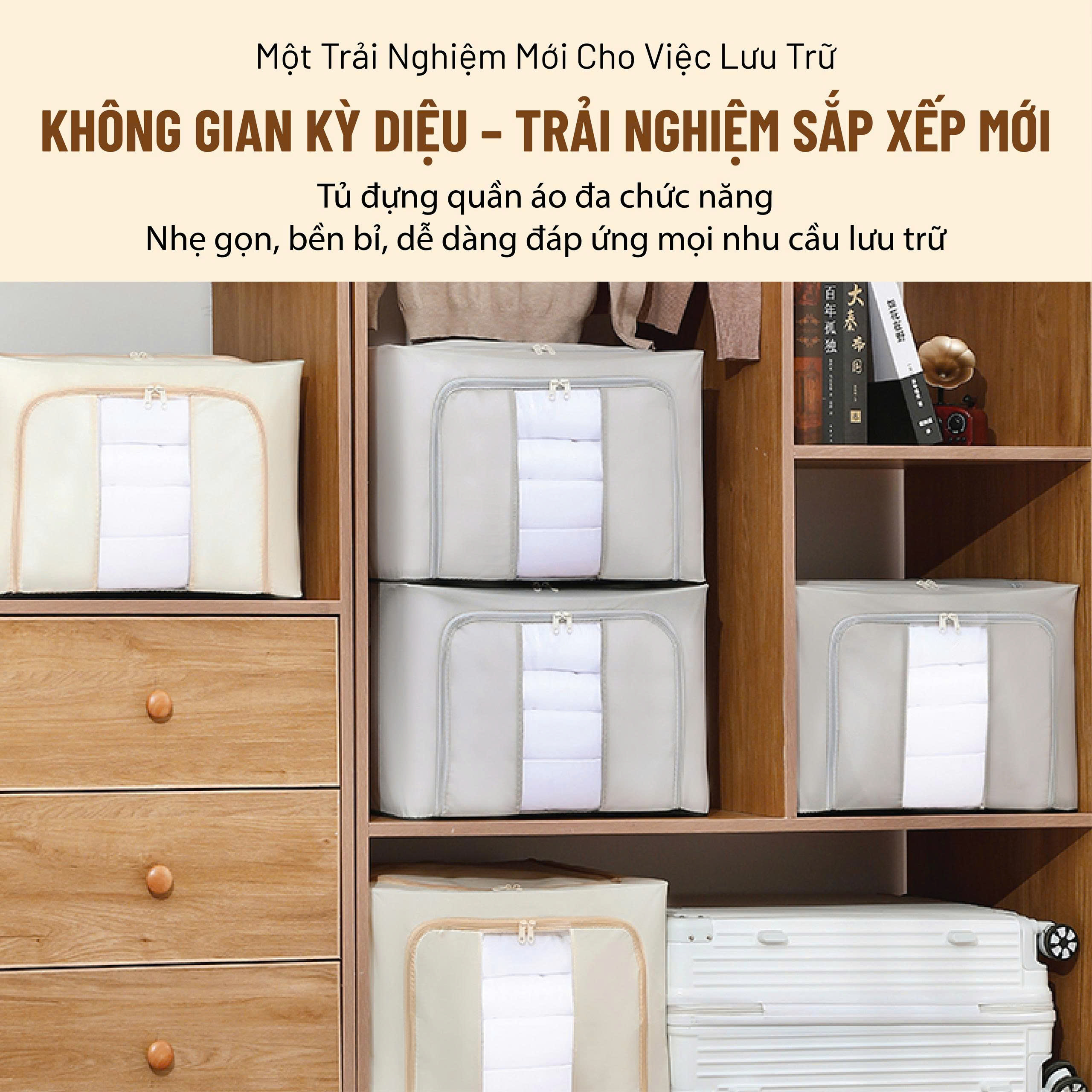 Hộp Chứa Đồ Đa Năng (66L)