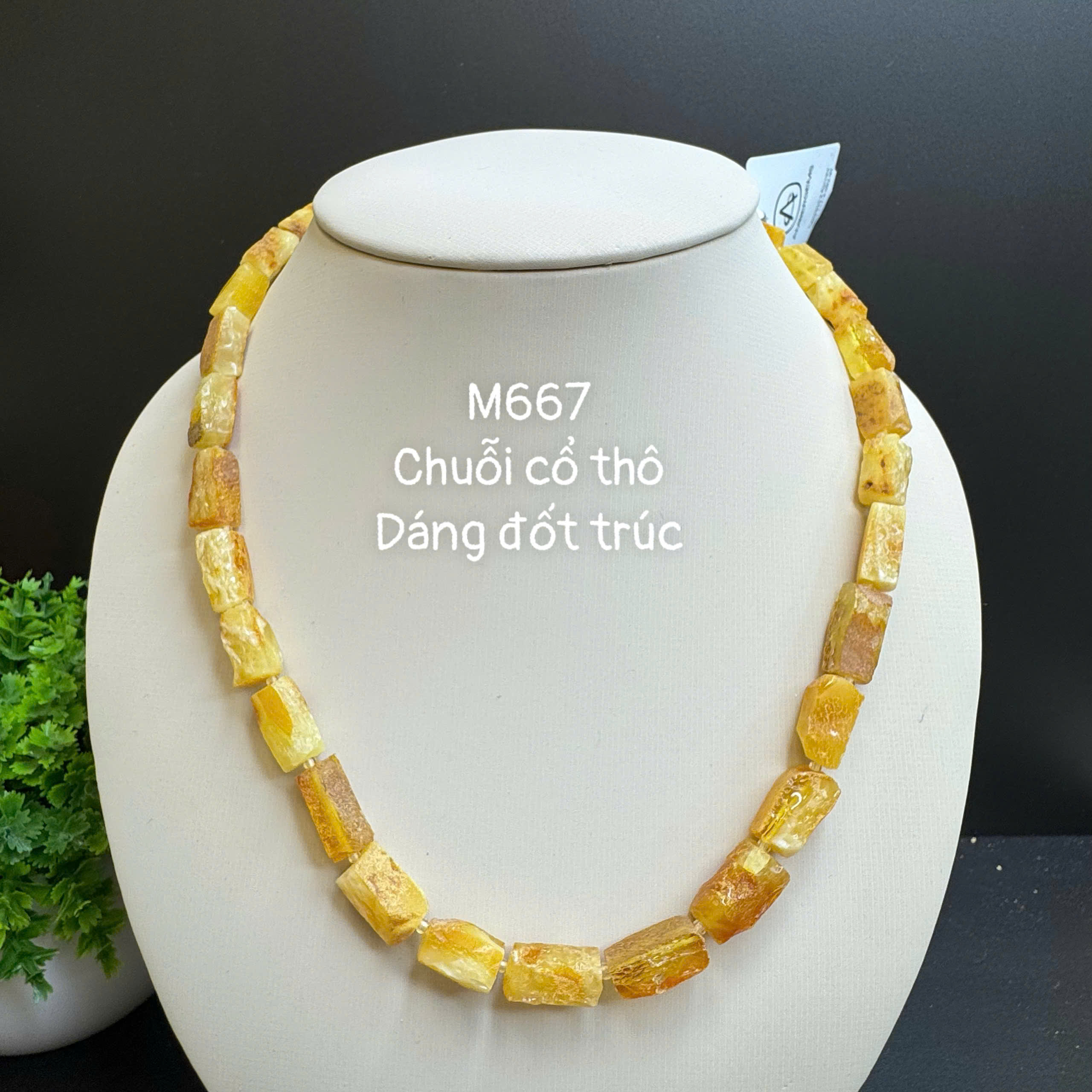 Vòng Cổ Thô Dáng Đốt Trúc - M667