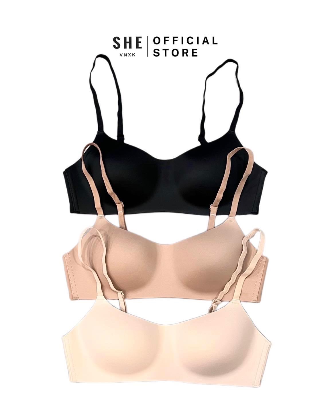 A633 SET 2 BRA SU NON KHÔNG VIỀN KHÔNG GỌNG