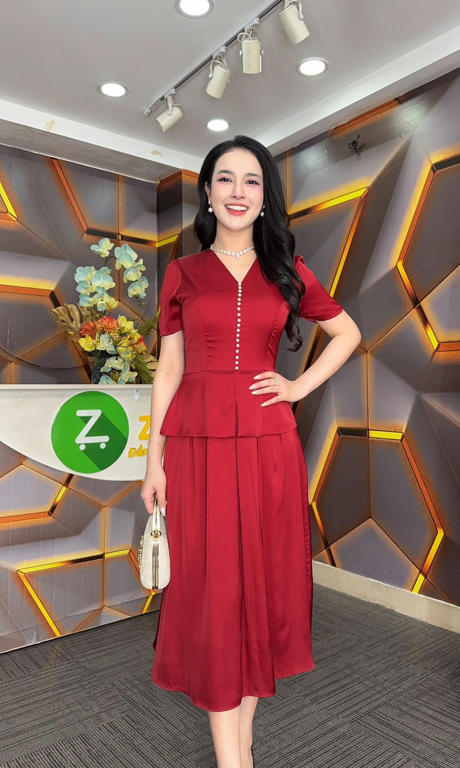 Đầm xòe - Y1919 - Thương hiệu Zonbig_thumbnail_6