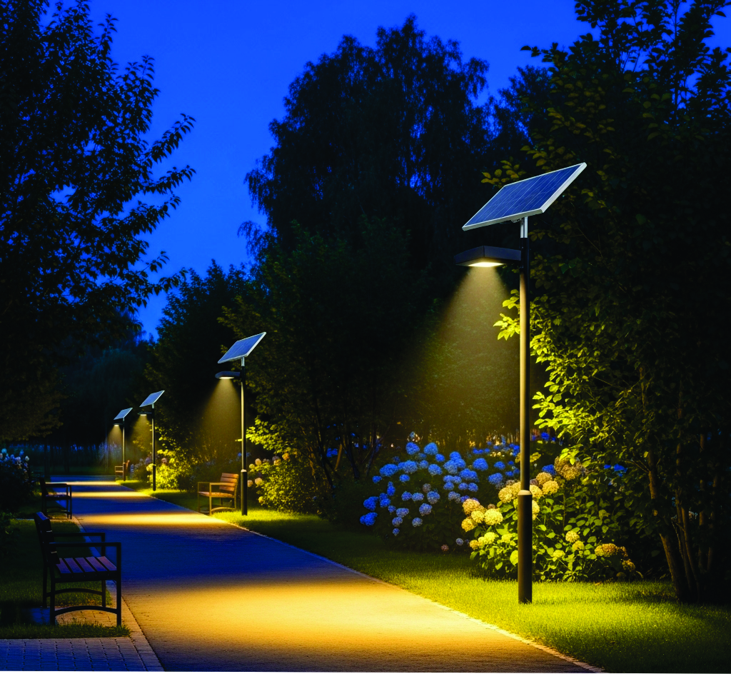 Cách chọn đèn năng lượng mặt trời công suất lớn cho chiếu sáng diện rộng hiệu quả