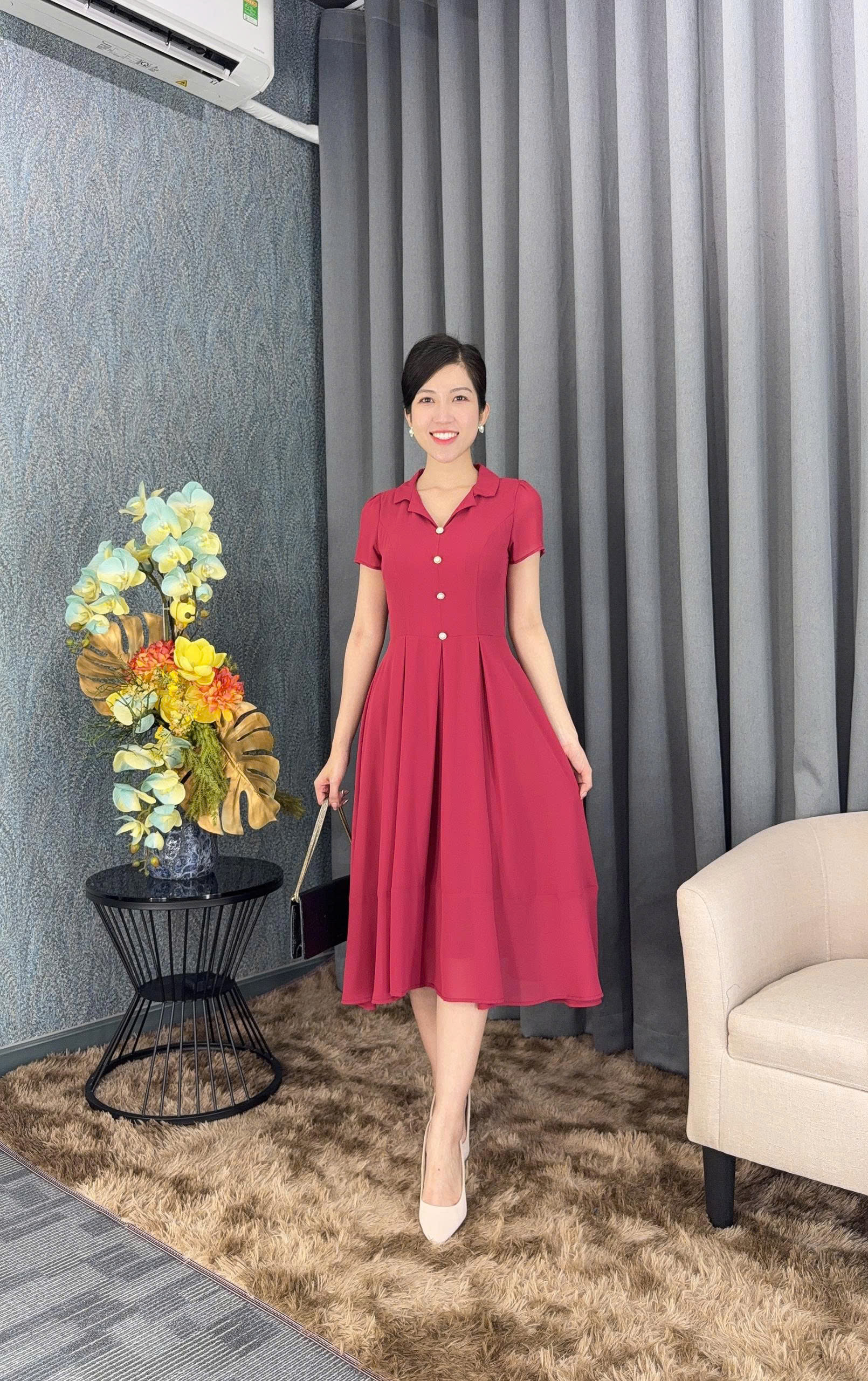 Đầm xòe - Y2017 - Thương hiệu Zonbig